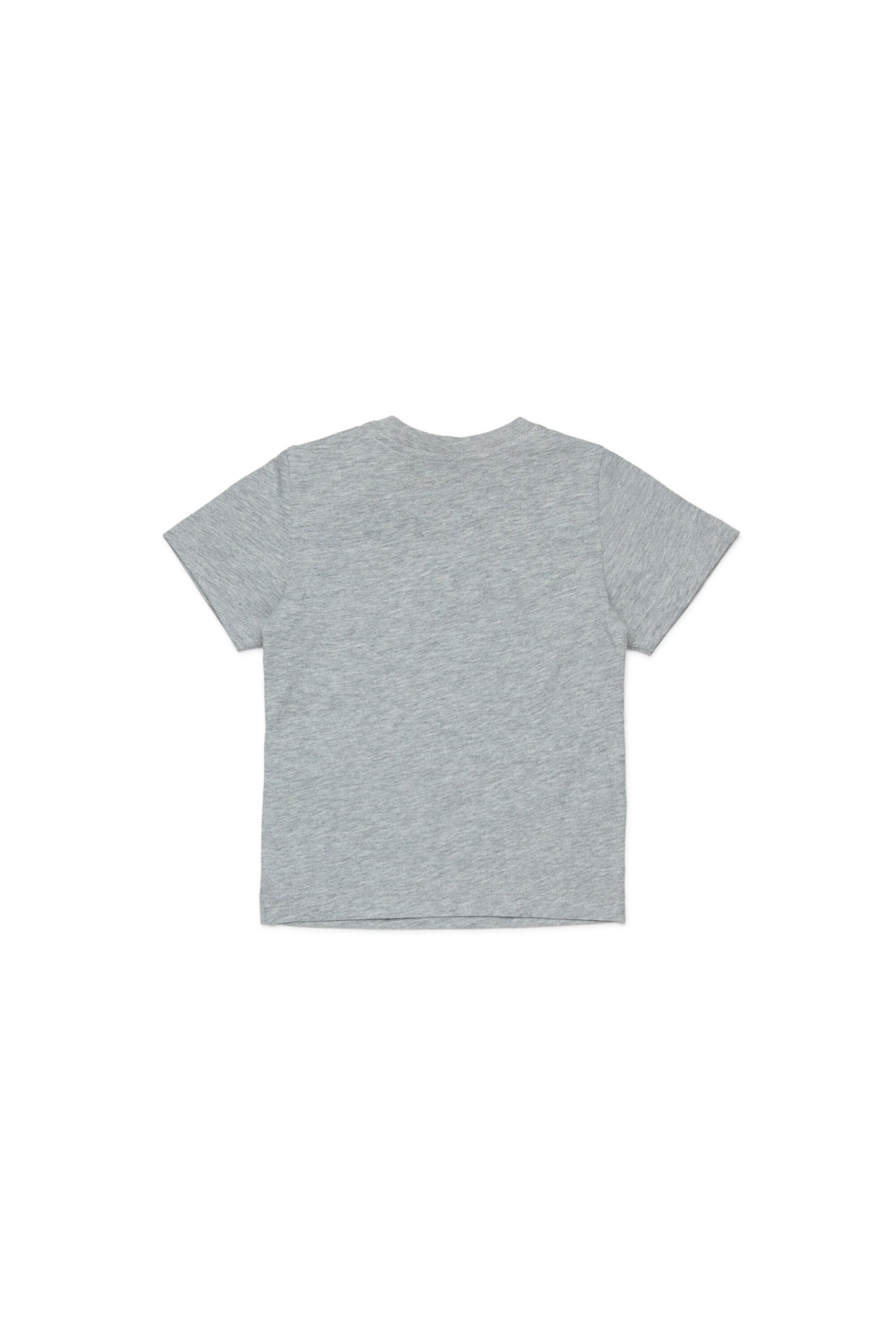 Camiseta de punto jaspeado con estampado Fawn