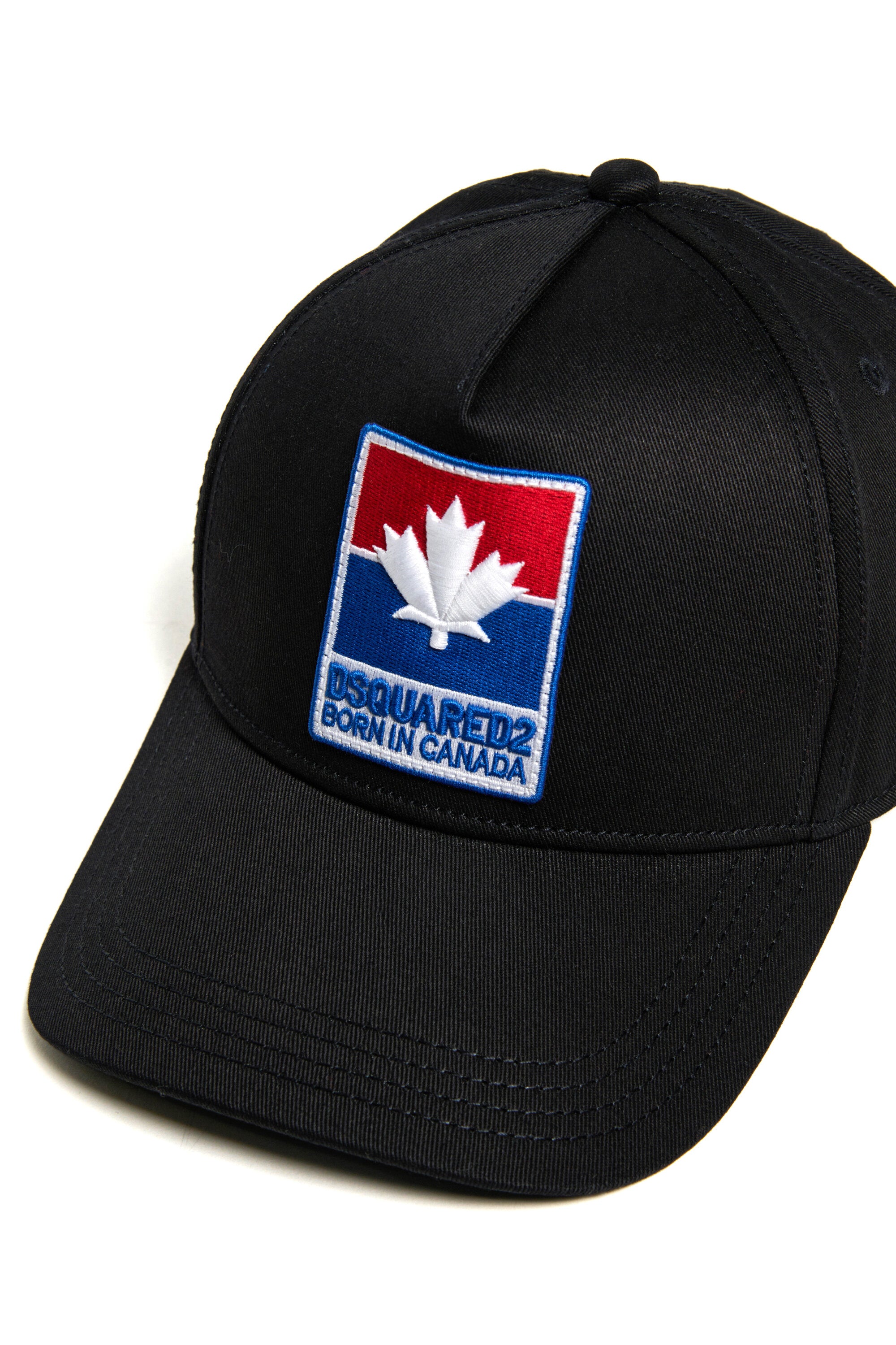 Gorra de béisbol de gabardina con parche del logotipo