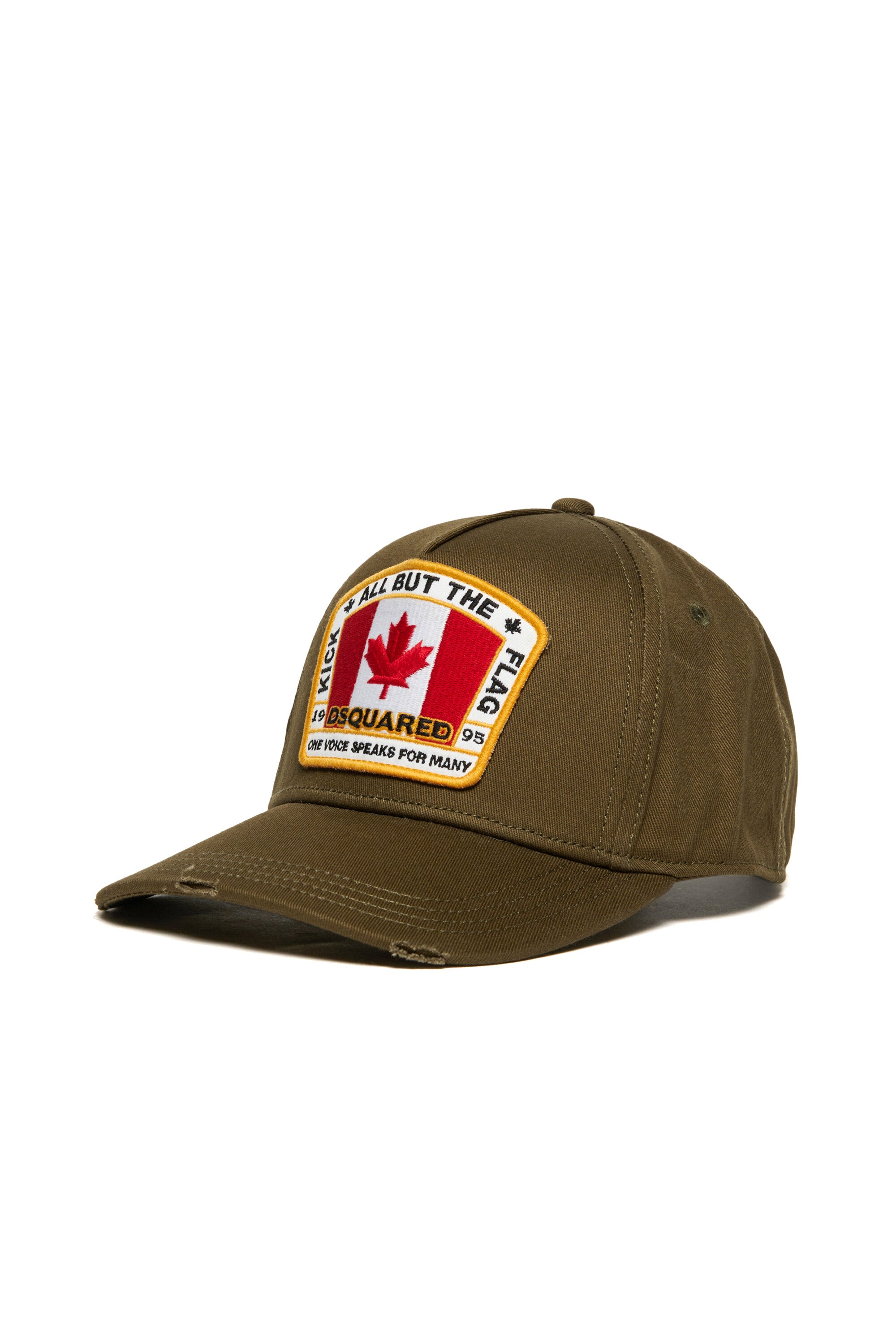 Gorra de béisbol de gabardina con parche de Canadá