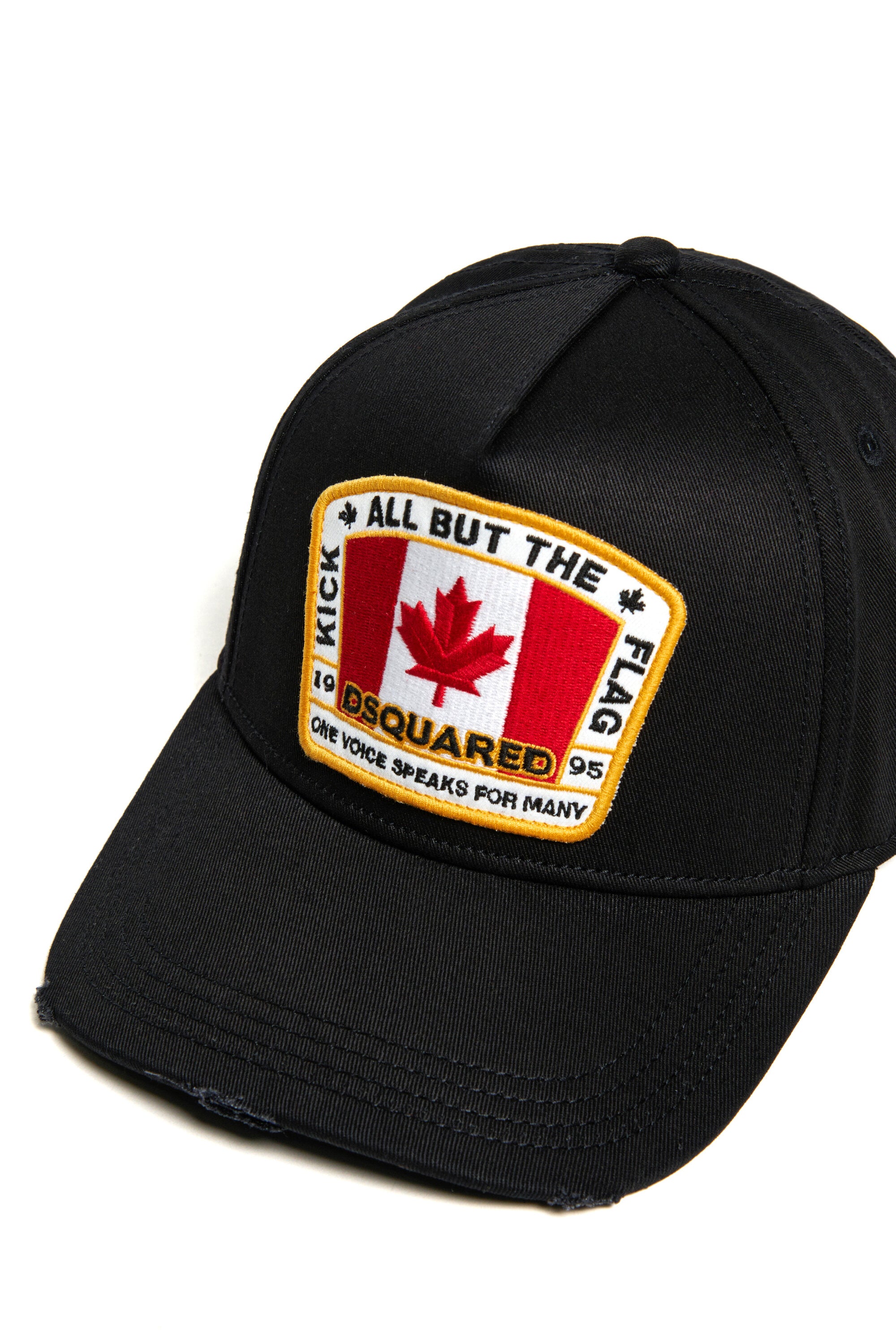 Gorra de béisbol de gabardina con parche de Canadá