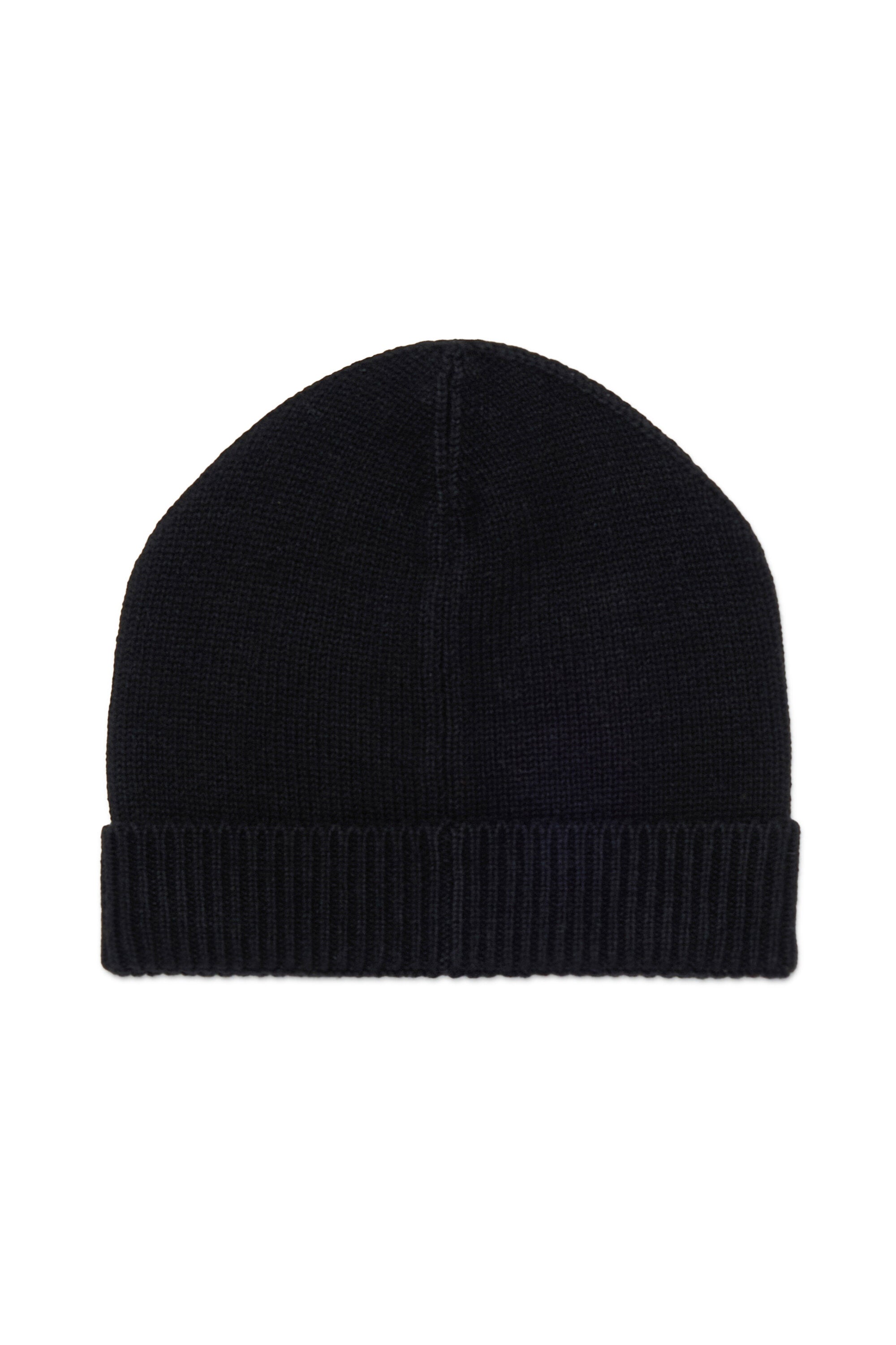 Wool-blend beanie with DSQ2 logo