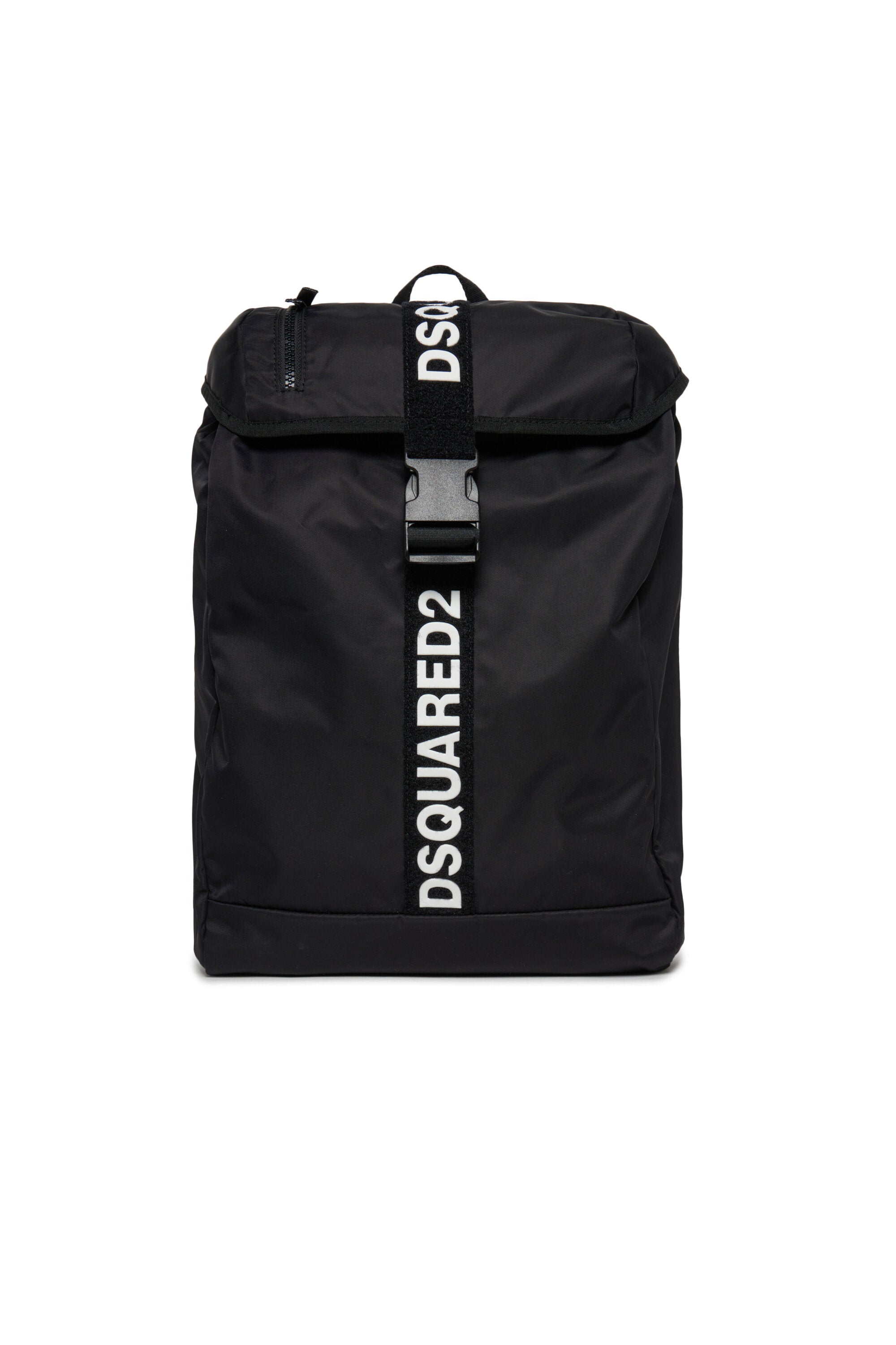 Mochila con logotipo de goma