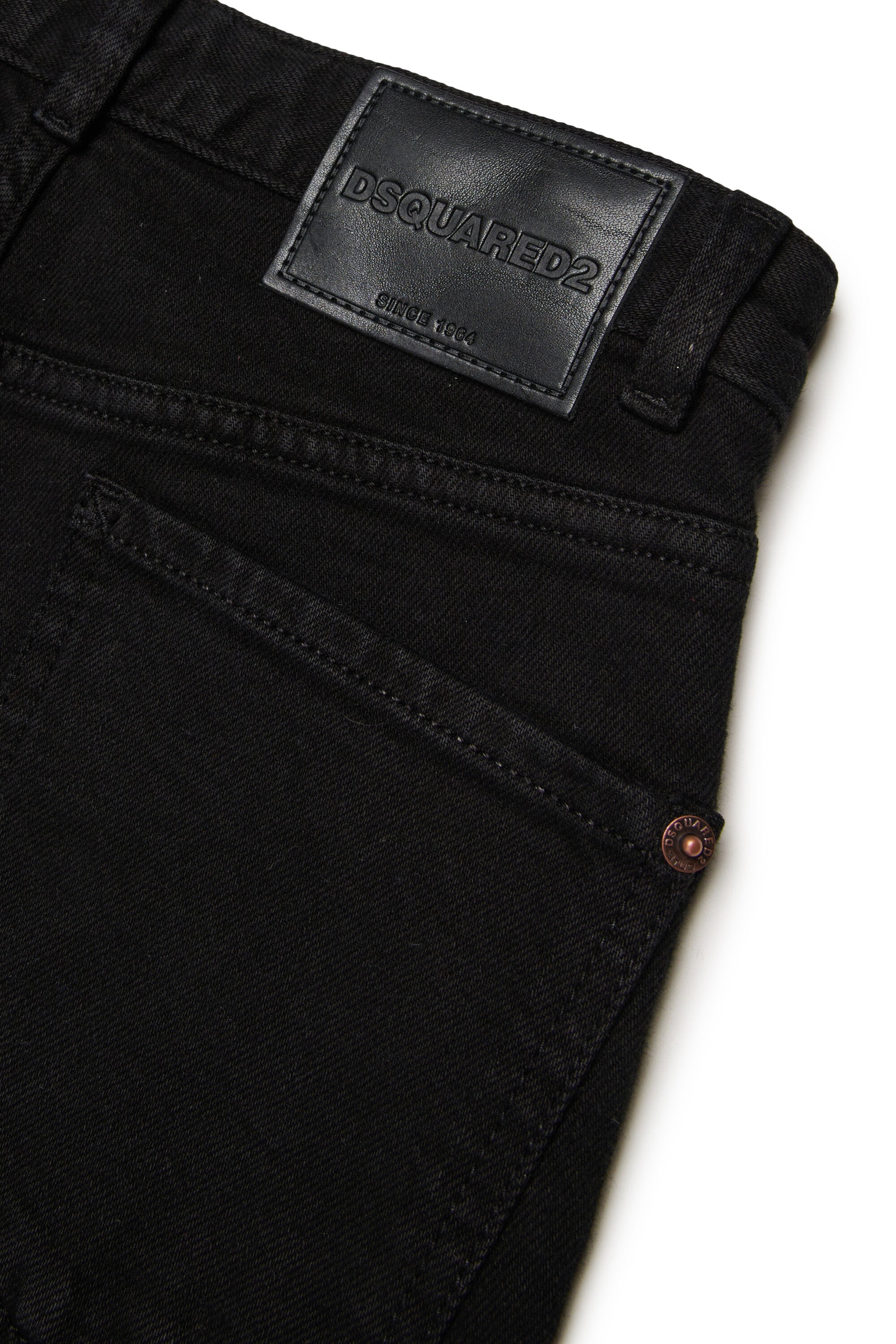 Regular black jeans with studs - Moose Lost