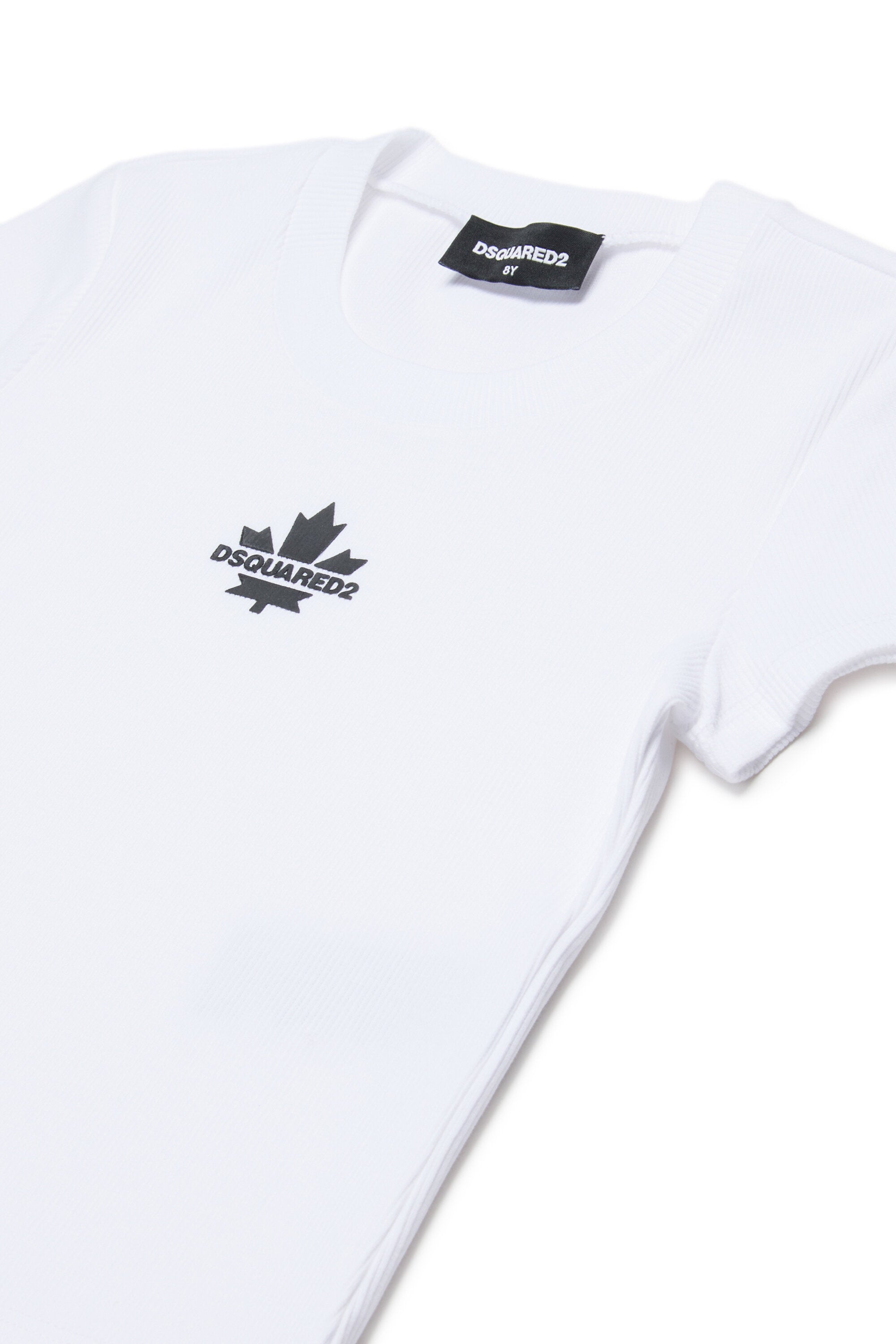 Camiseta de cuello redondo con logo