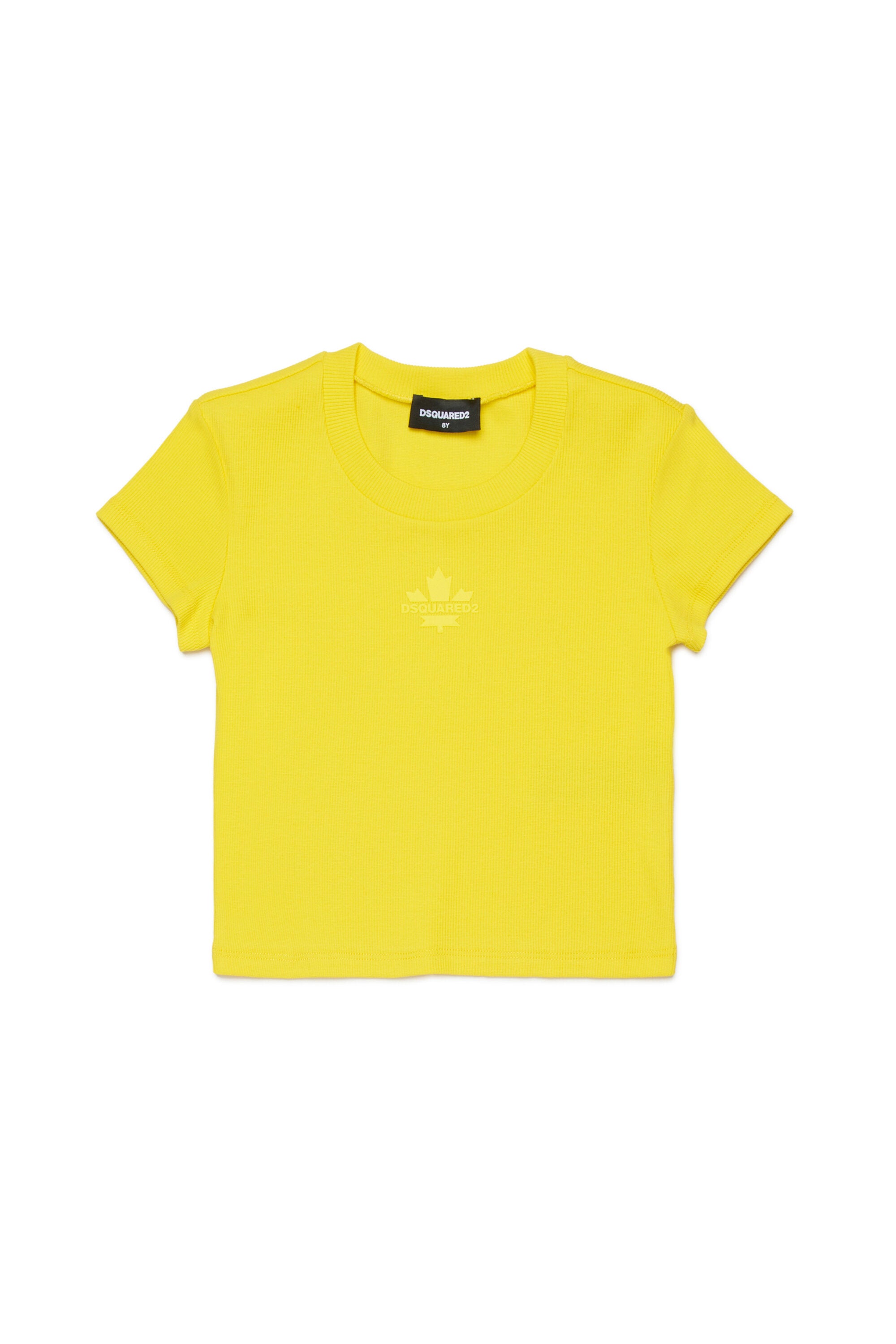 Camiseta de cuello redondo con logo