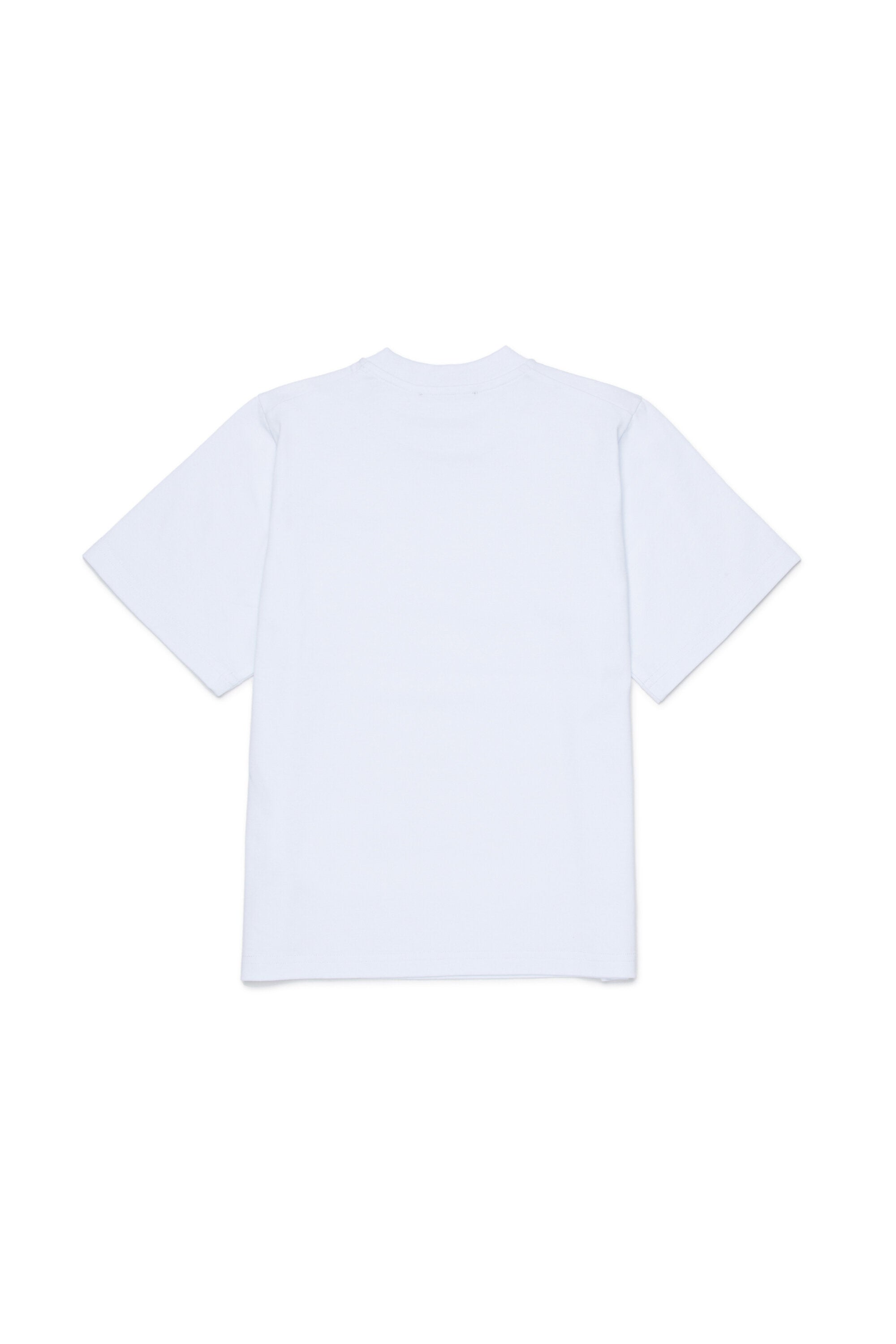 Camiseta de cuello redondo con logo