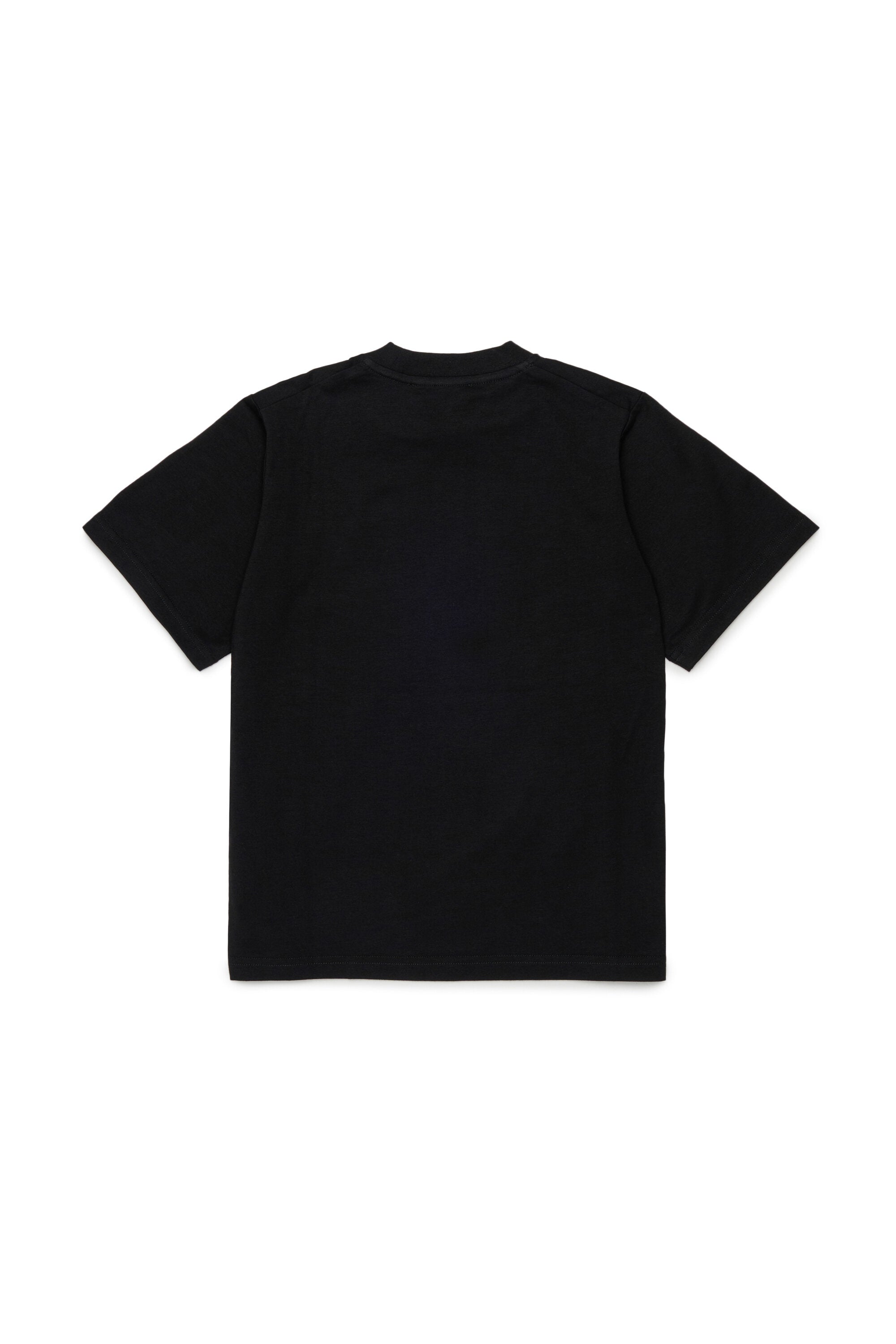 Camiseta de cuello redondo con logo