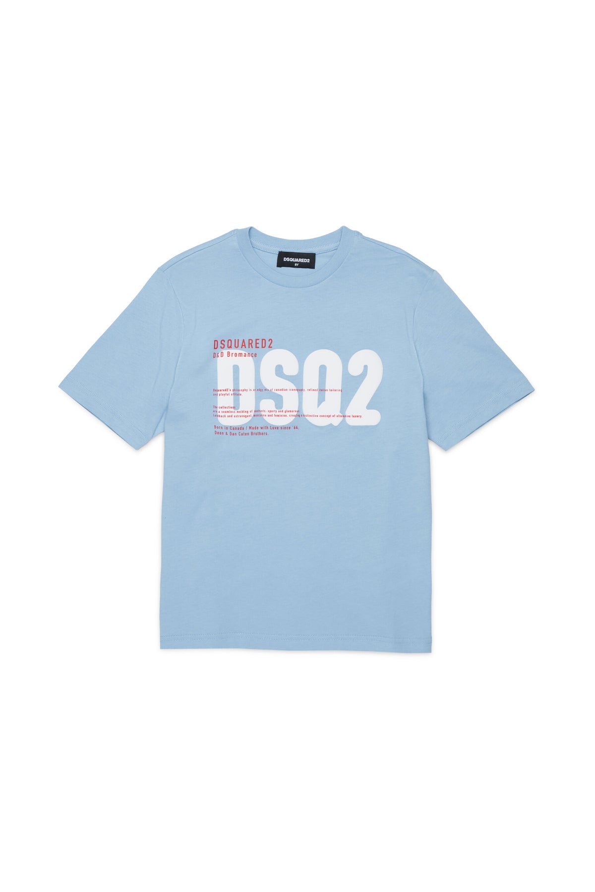 Camiseta con logo DSQ2 estampado