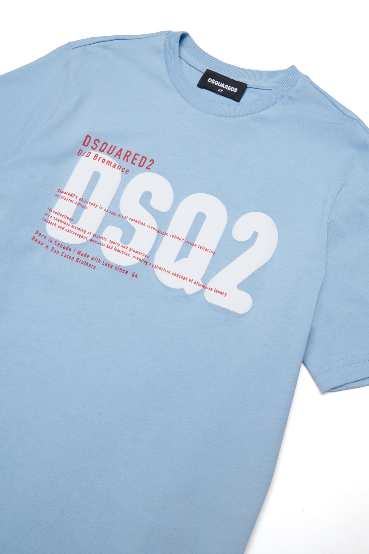 Camiseta con logo DSQ2 estampado