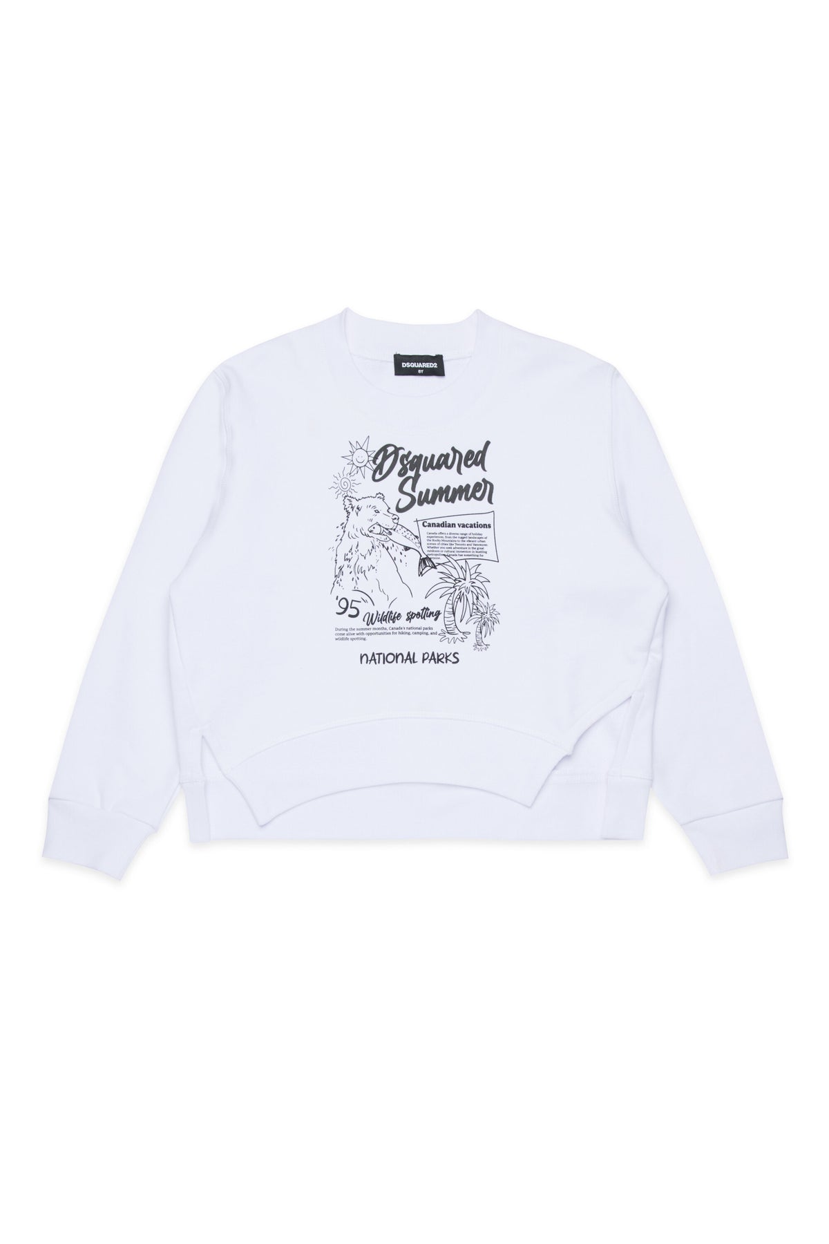Sudadera de cuello redondo con logo