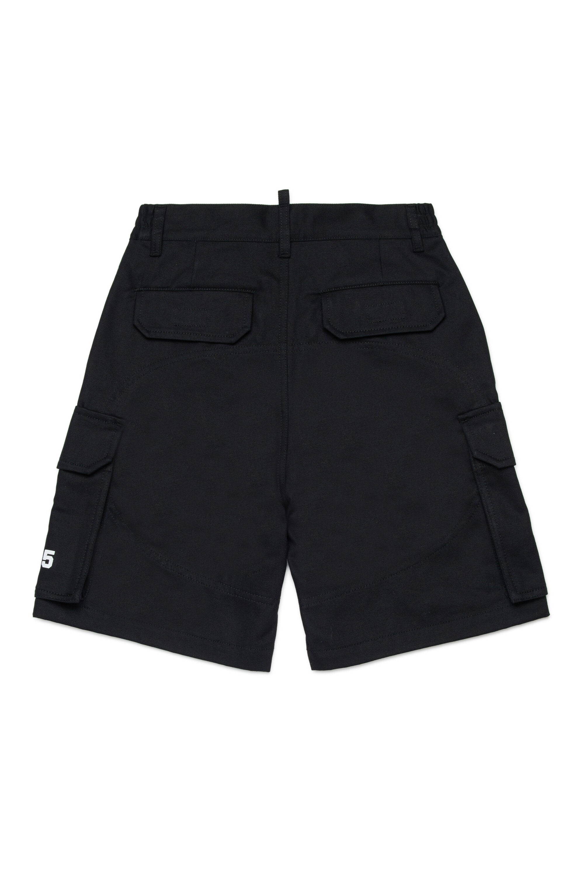 Cargo shorts with logo