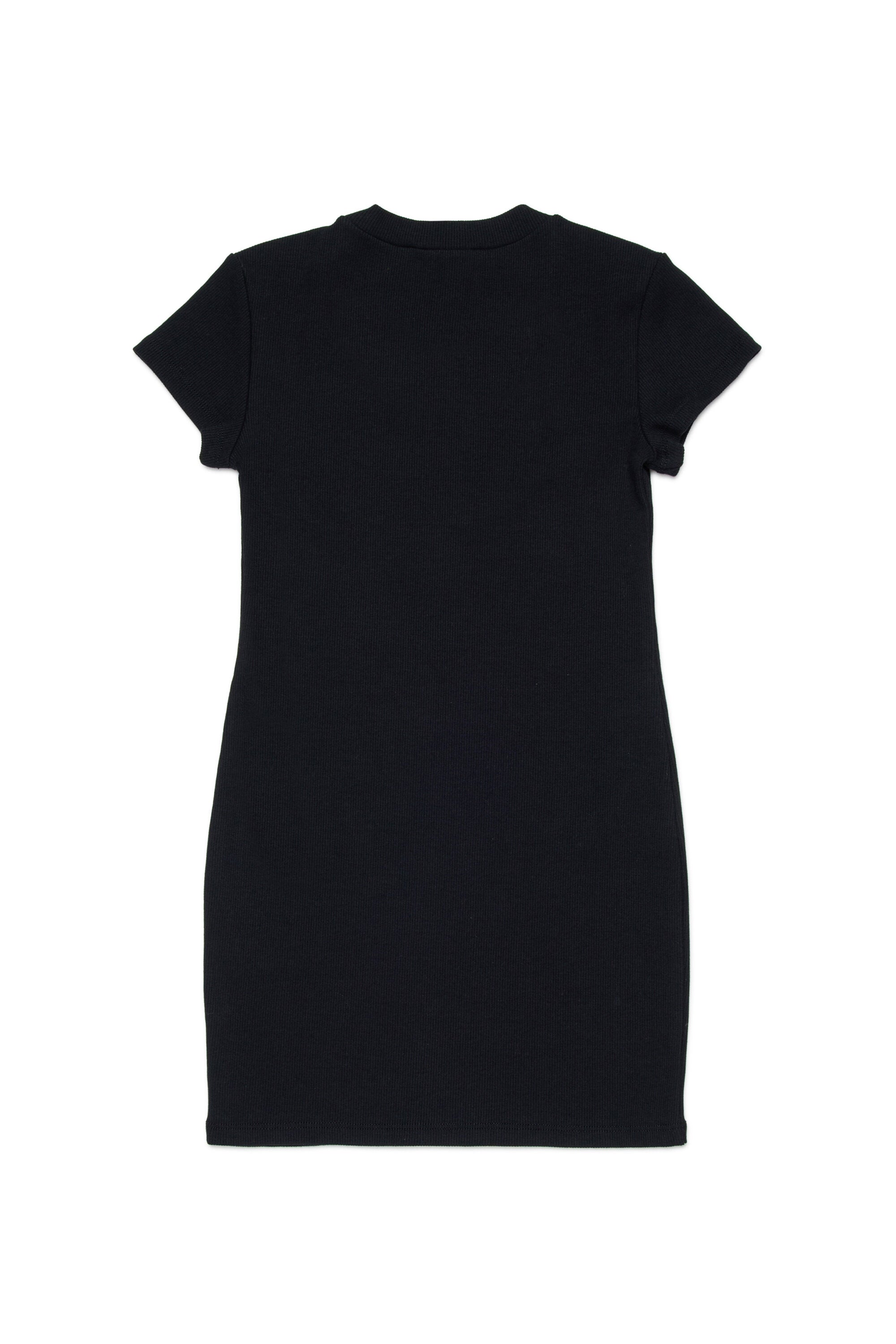 Short dress with logo