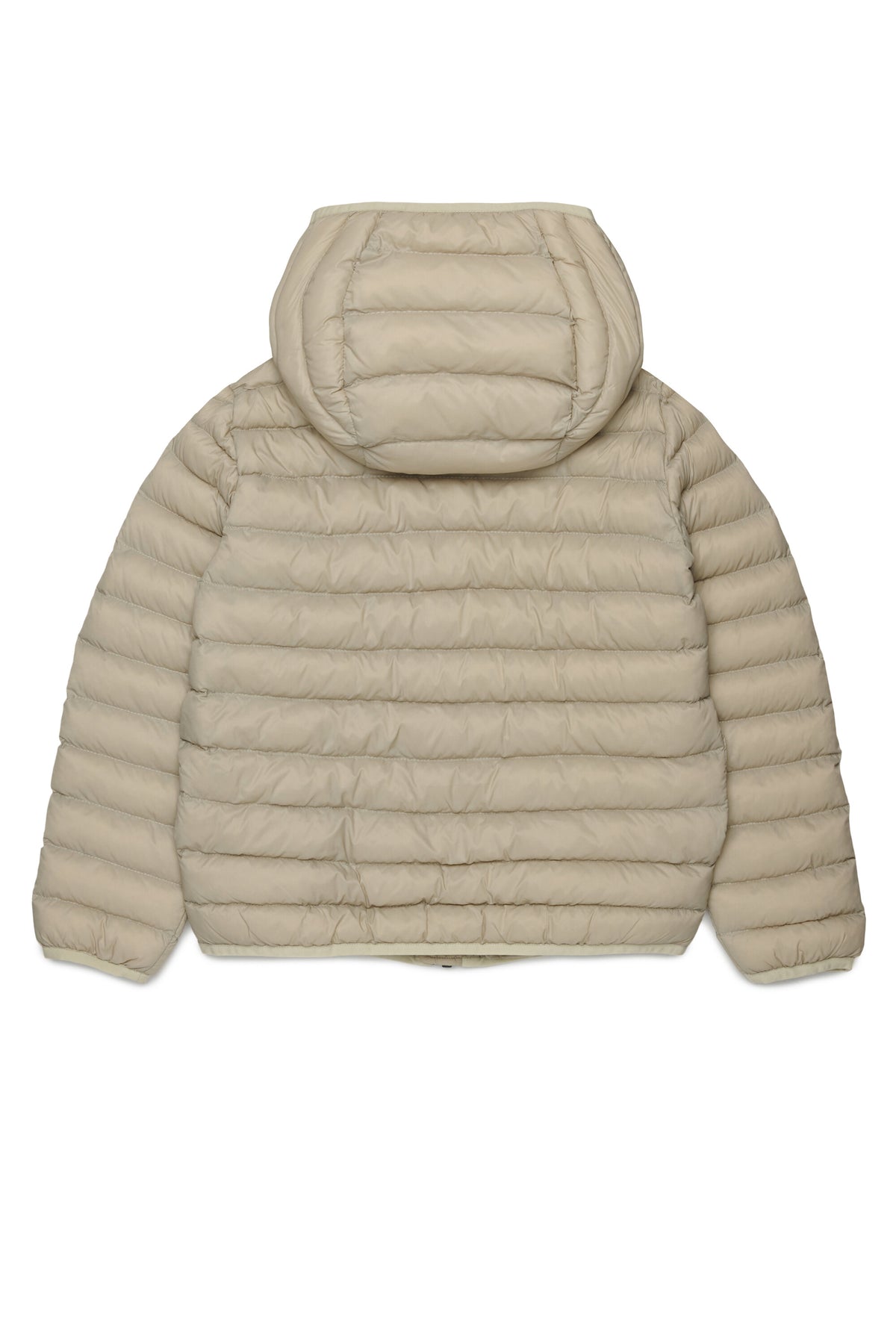 Chaqueta acolchada con logo estampado