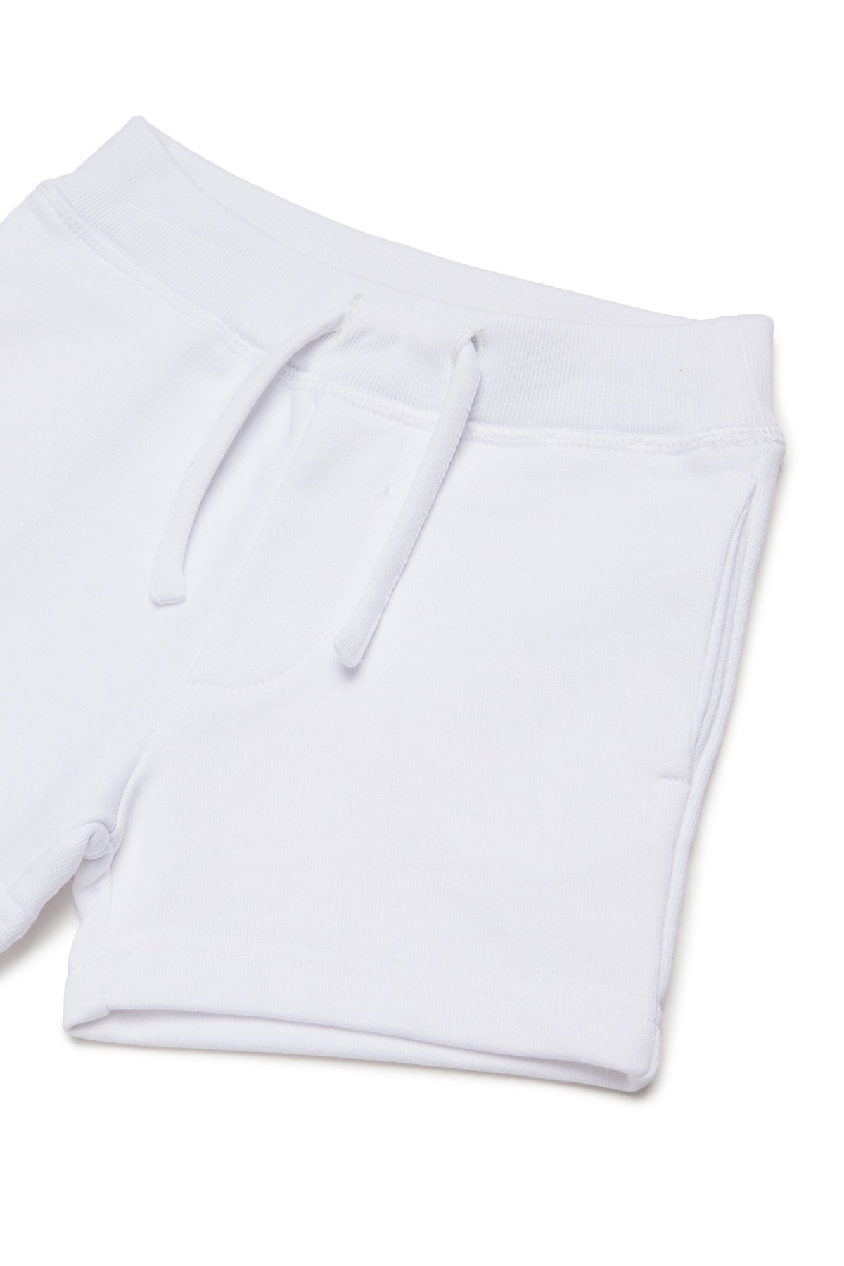 Sweatshirt shorts with logo