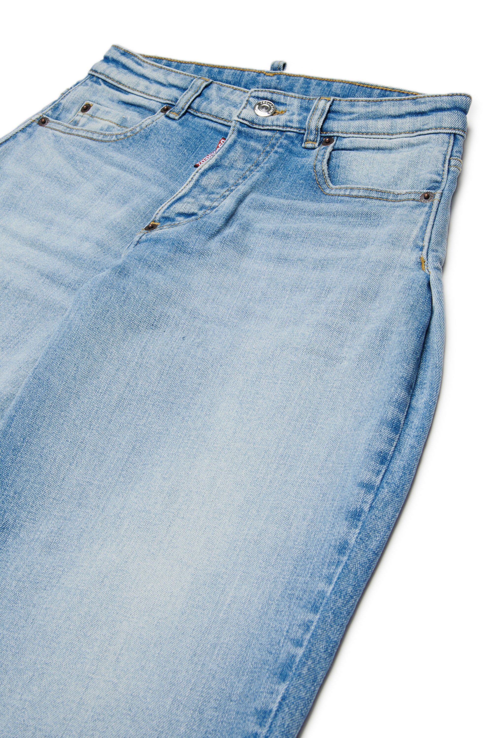 Light blue relaxed jeans - Amelia