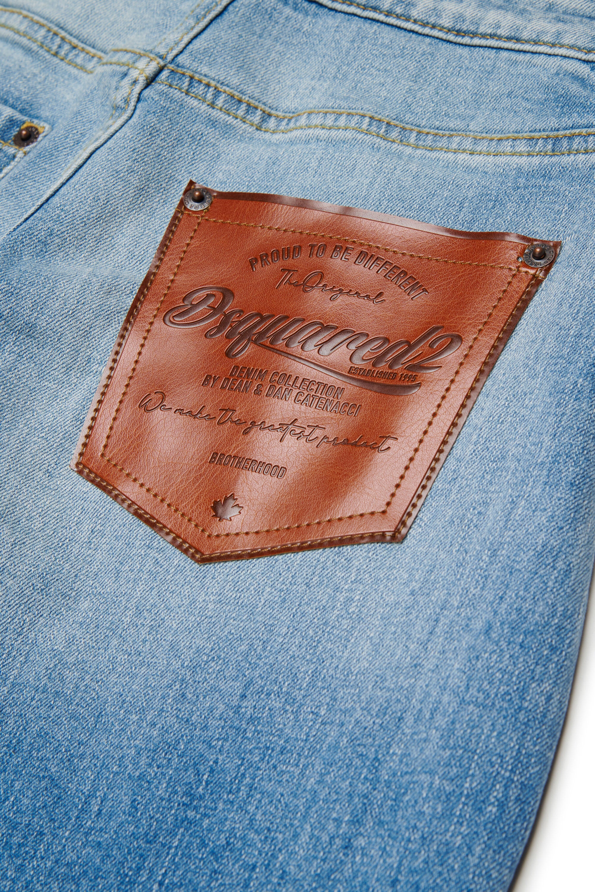 Light blue relaxed jeans - Amelia