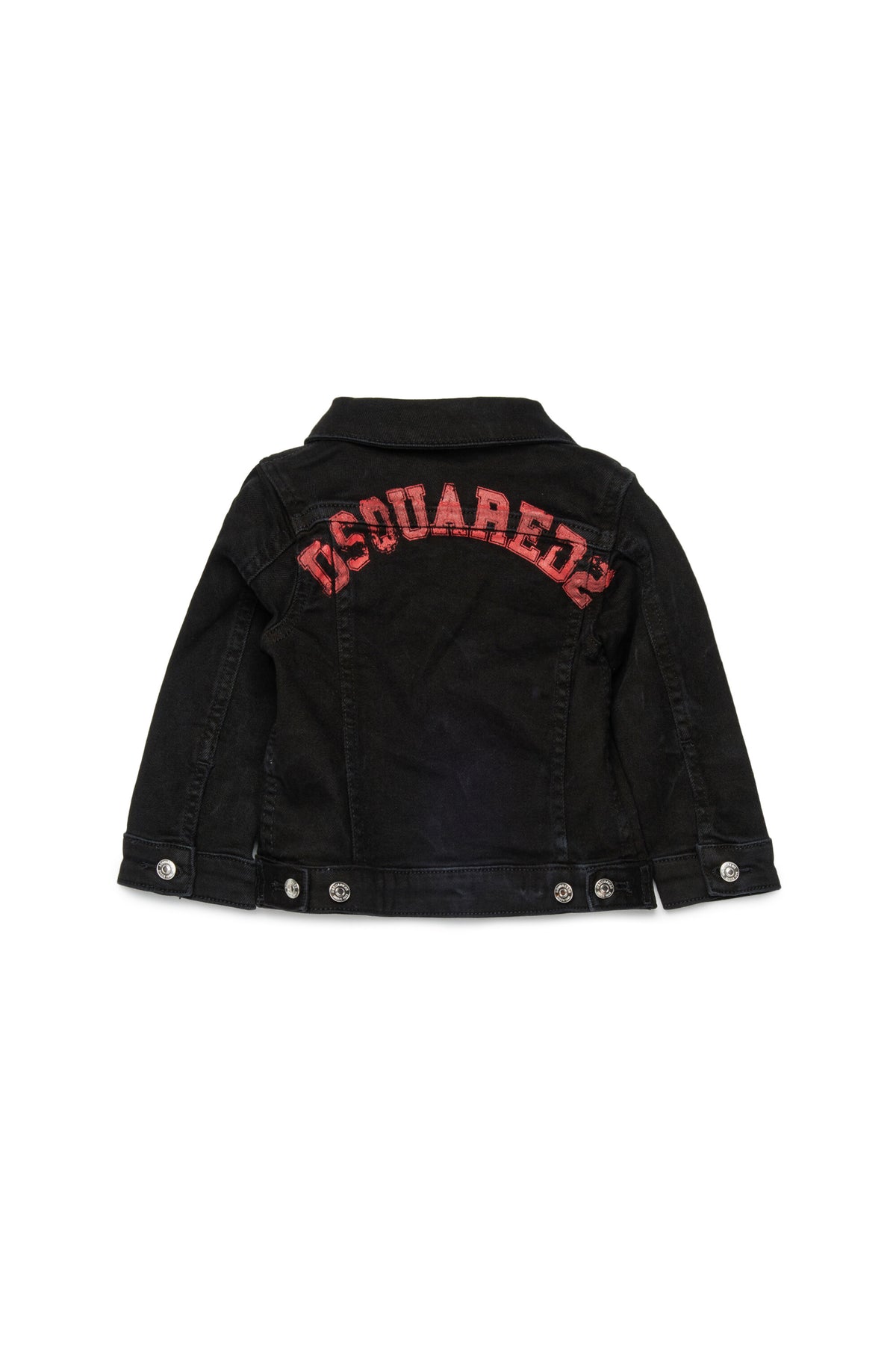 Chaqueta vaquera con logo estampado