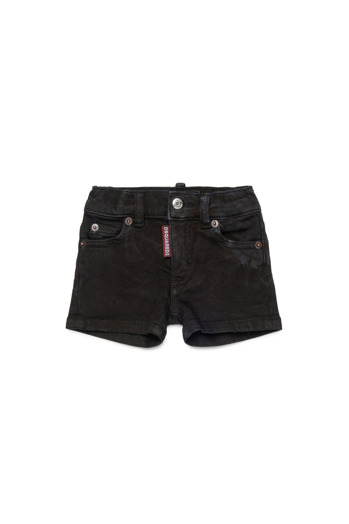 Shorts vaqueros con logo