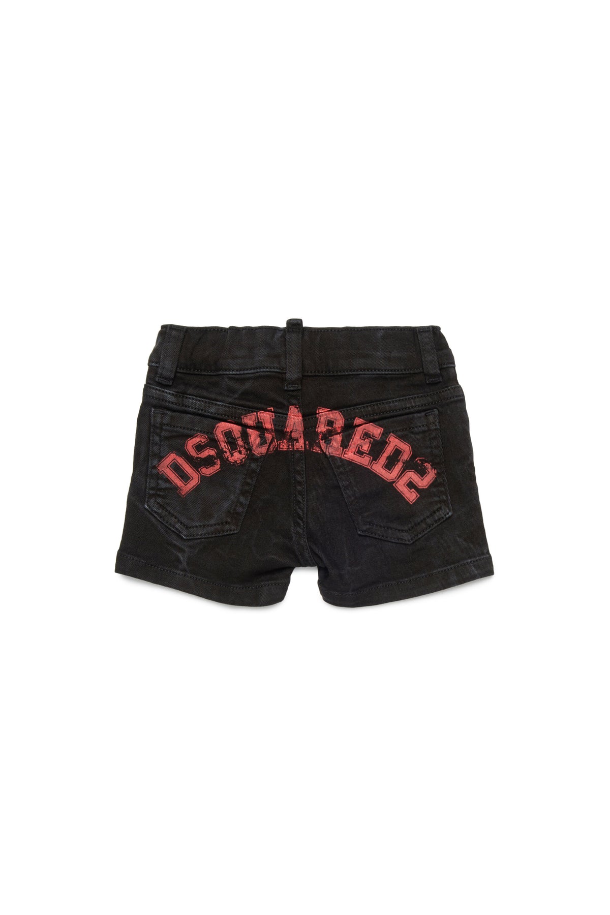 Shorts vaqueros con logo
