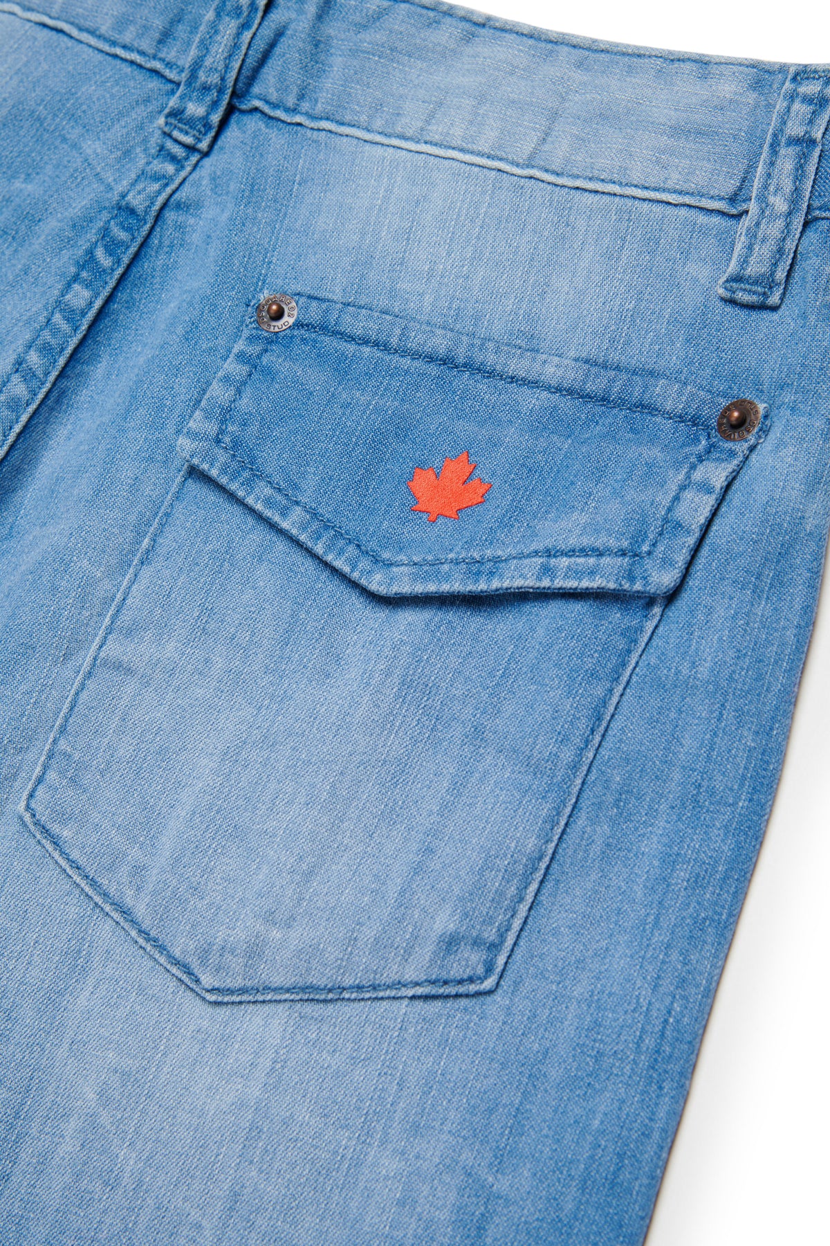 Shorts de denim claro