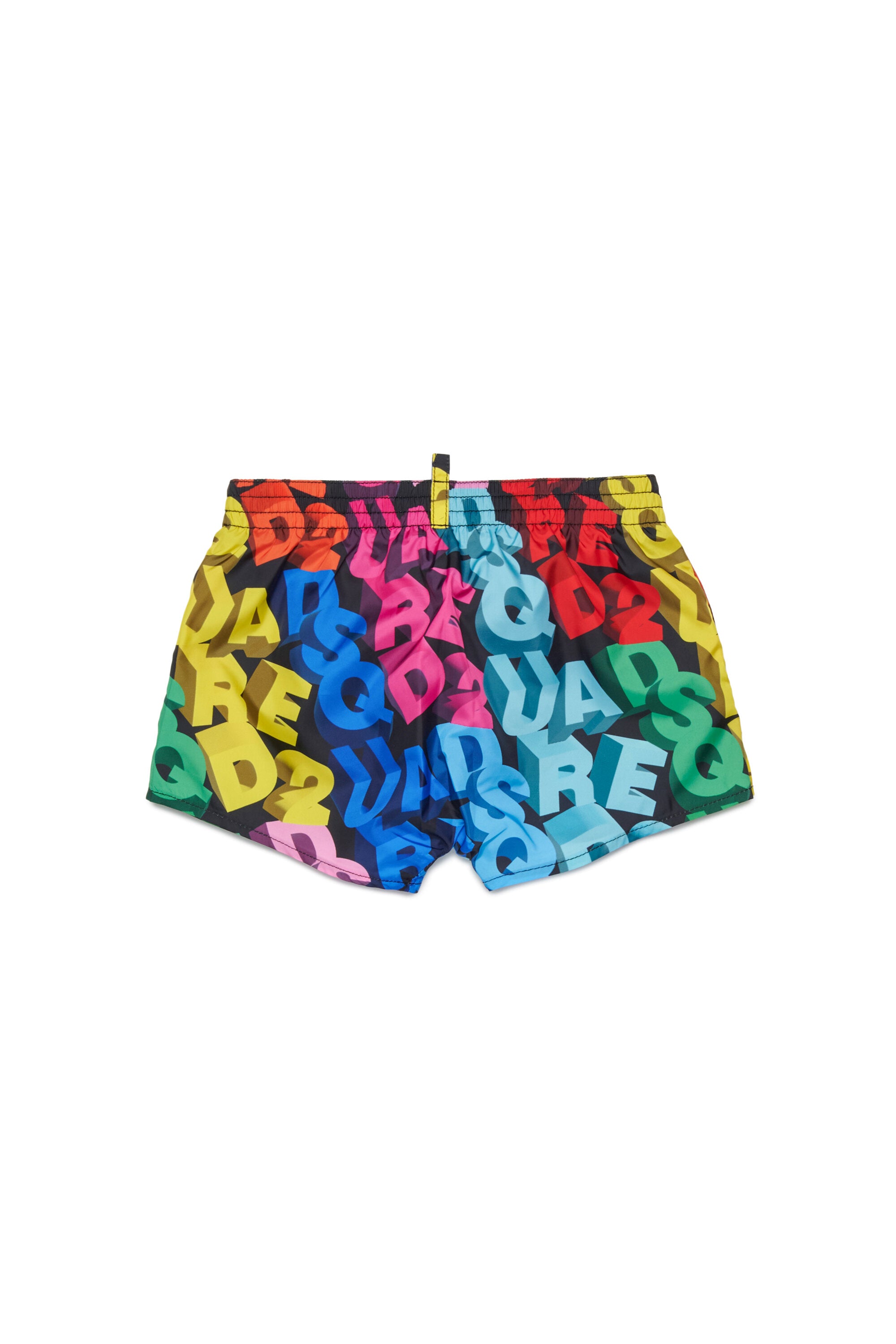 Bañador tipo bóxer con logo
