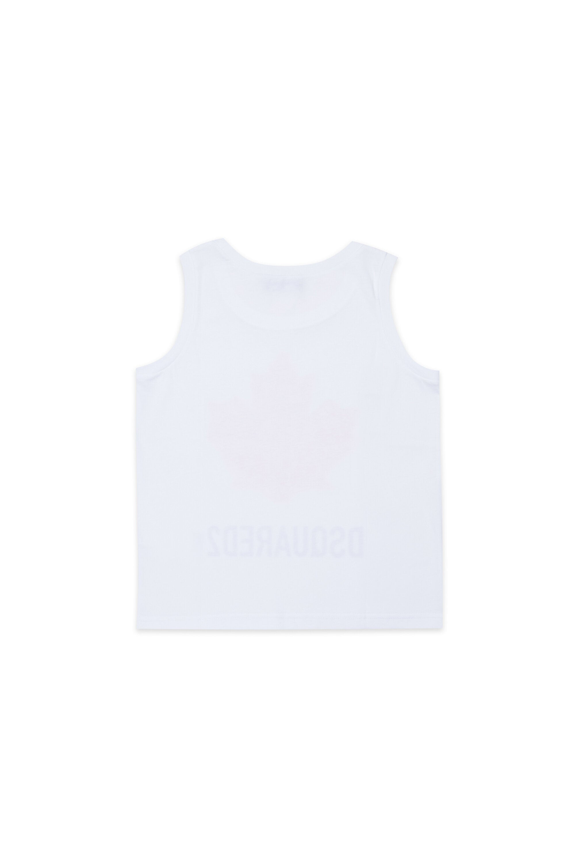 Camiseta sin mangas con logo