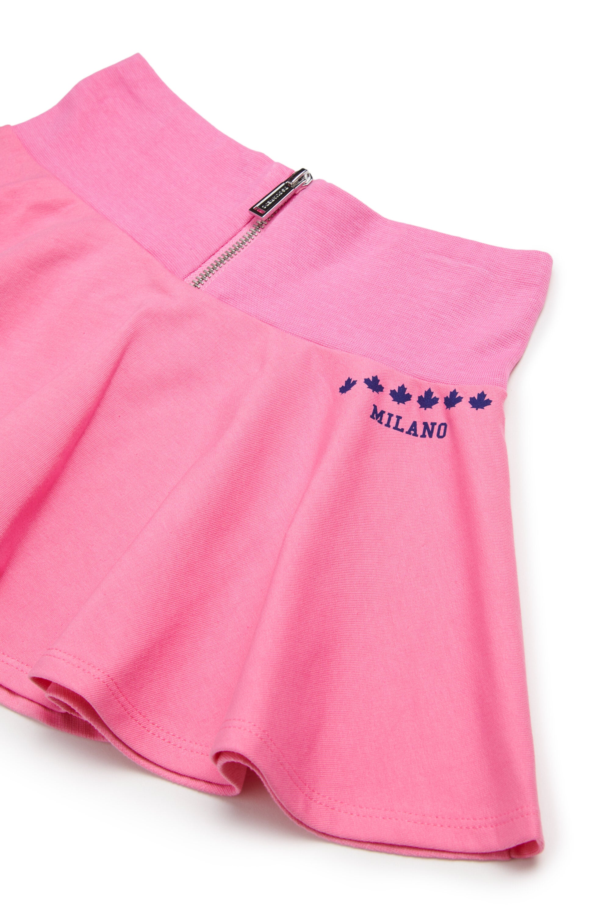 Minifalda con logo estampado