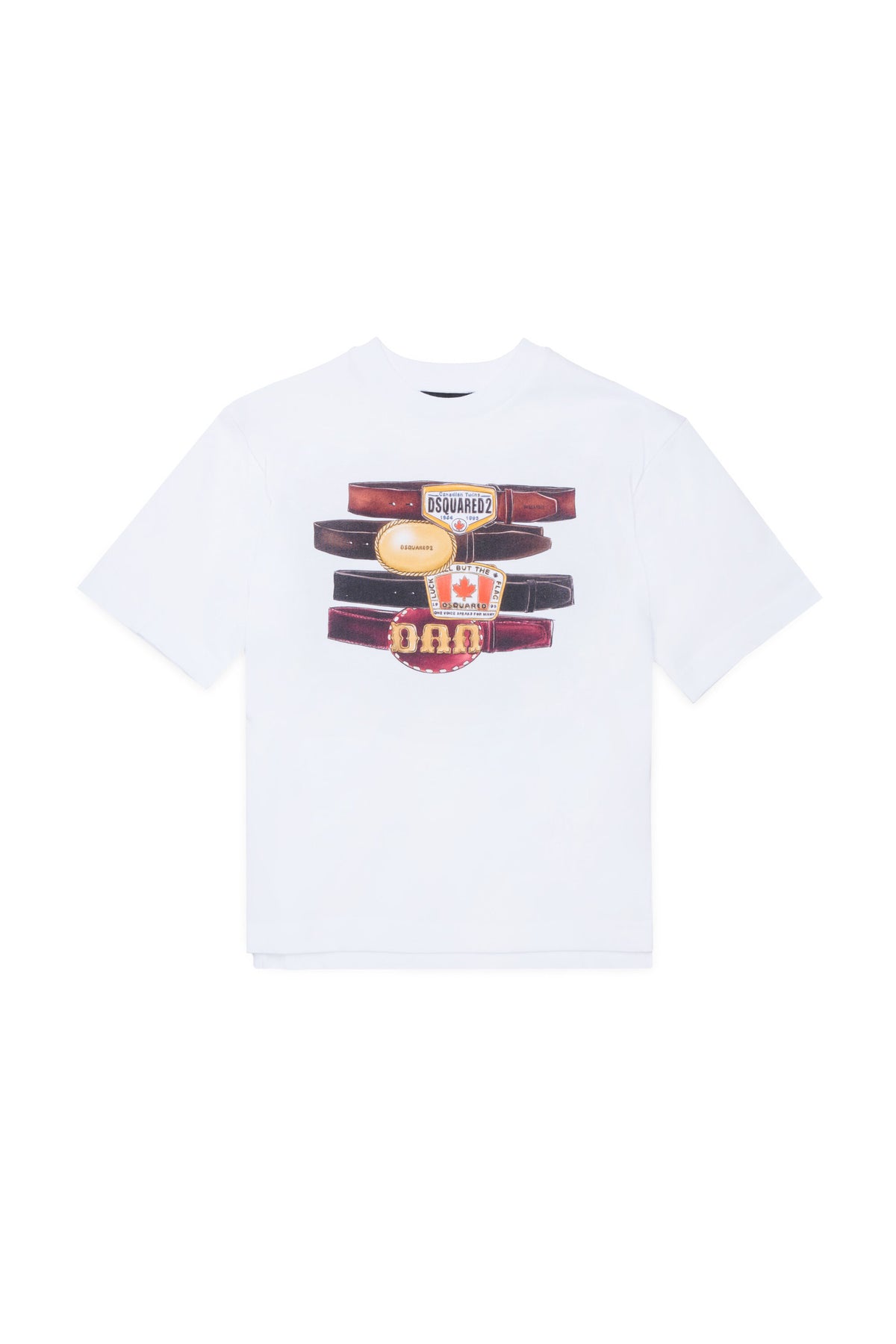 Camiseta con estampado y logo
