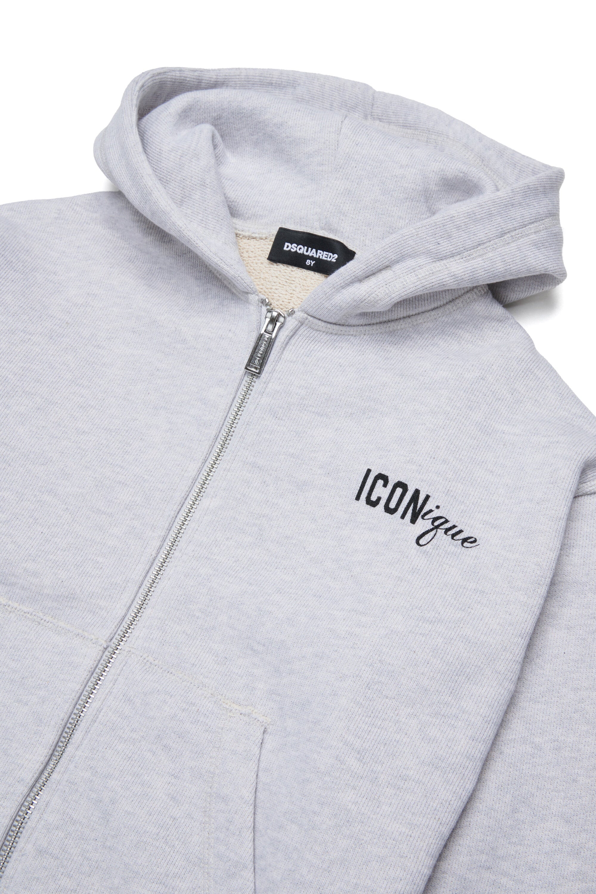Sudadera con cremallera y logo