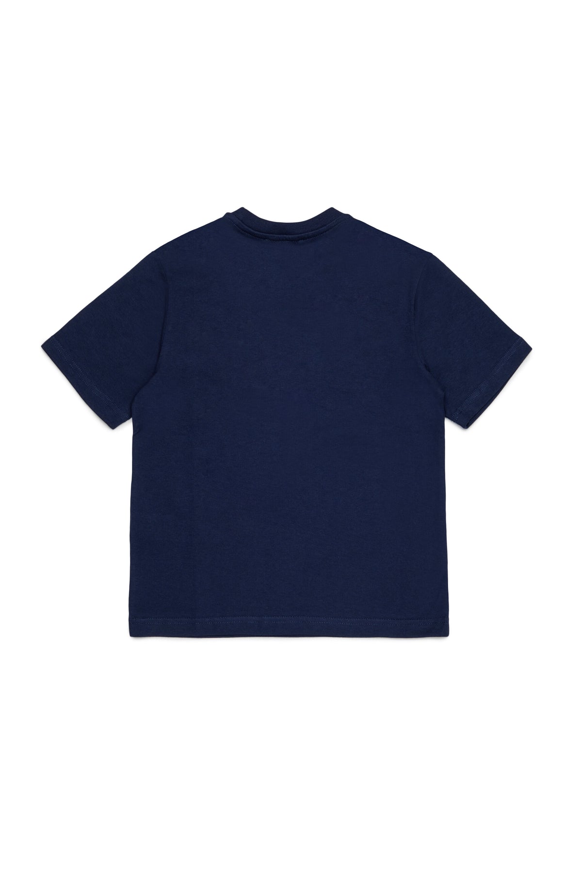 Camiseta con logo bordado en la parte delantera
