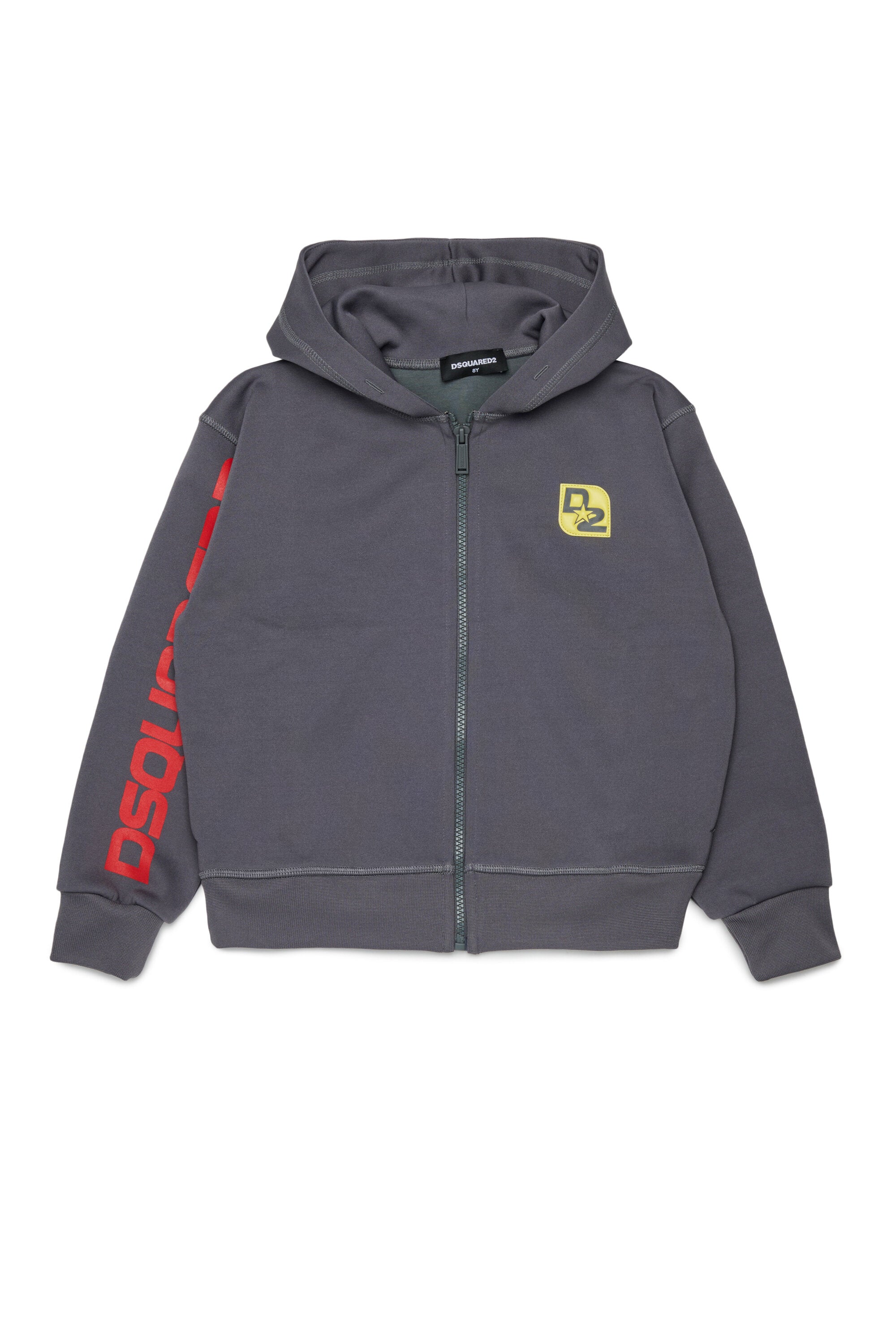Sudadera con cremallera y logo