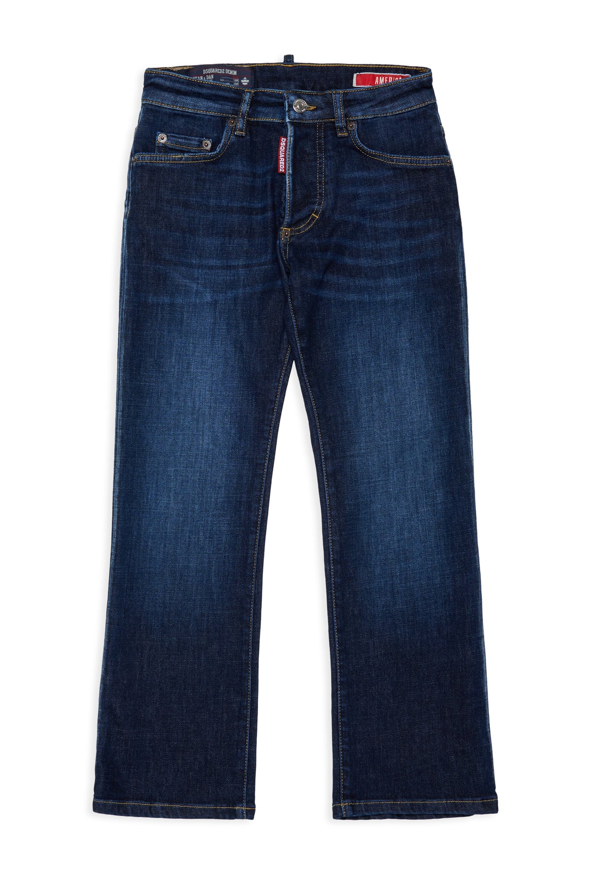 Jeans corte regular azul oscuro - American