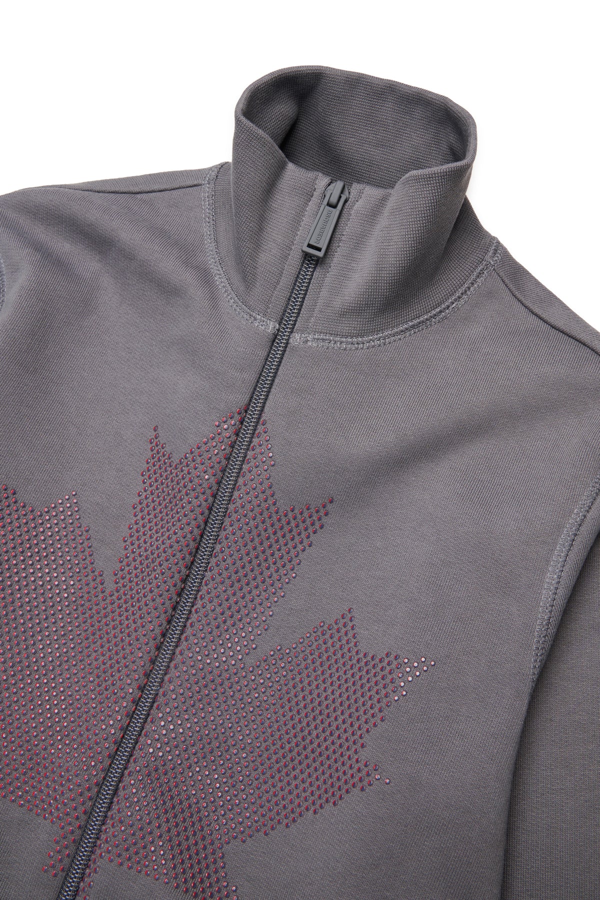 Full-zip sweatshirt with logo