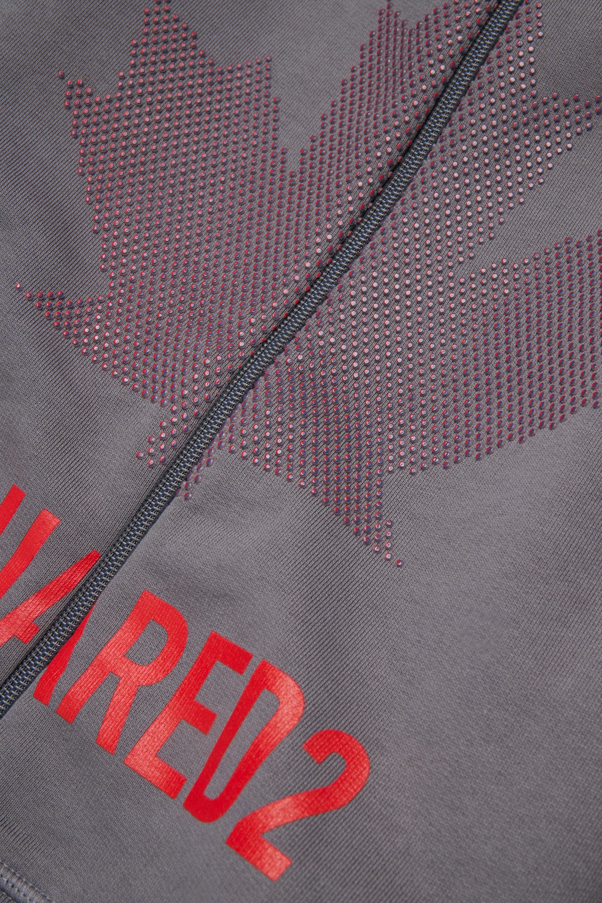 Full-zip sweatshirt with logo