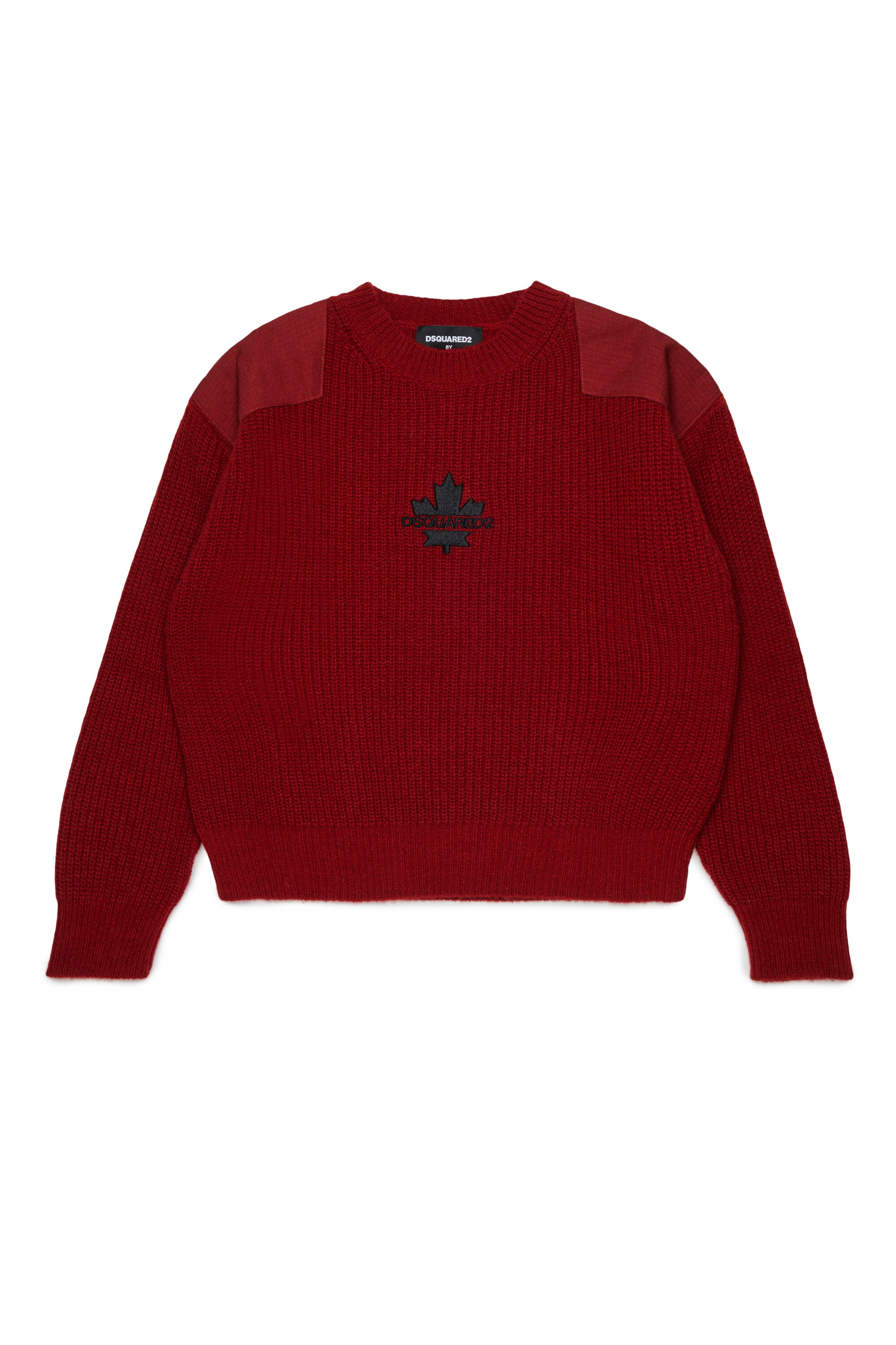 Jersey de cuello redondo con logo