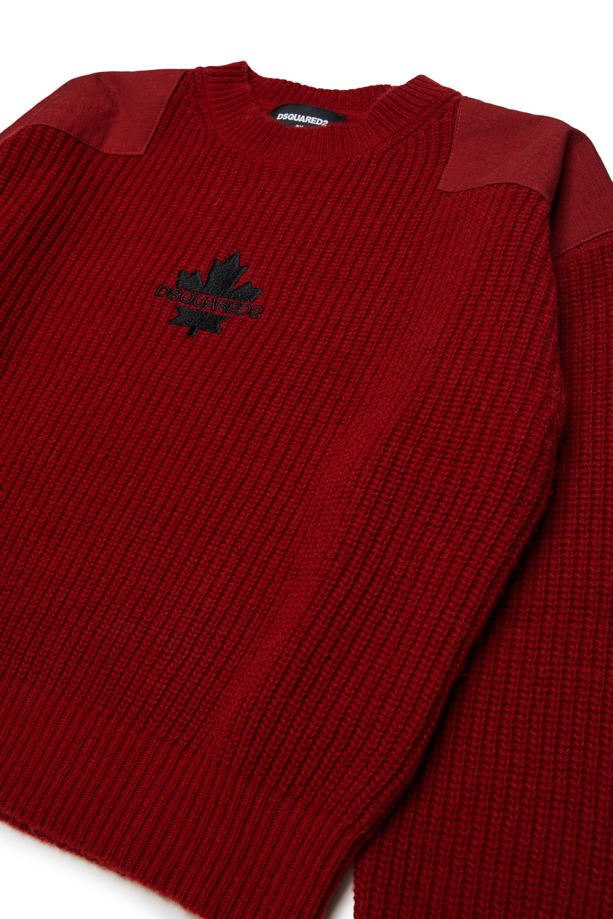 Jersey de cuello redondo con logo