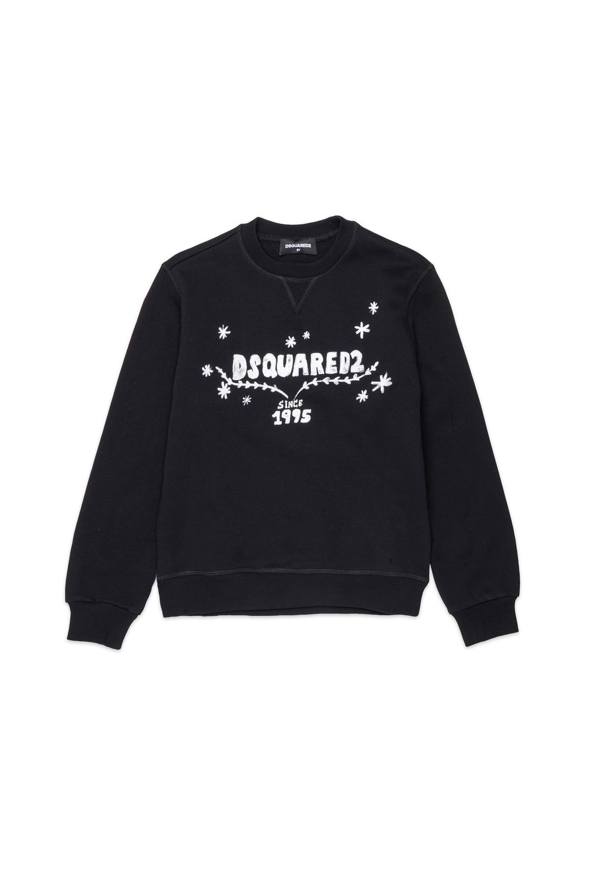 Sudadera de cuello redondo con logo