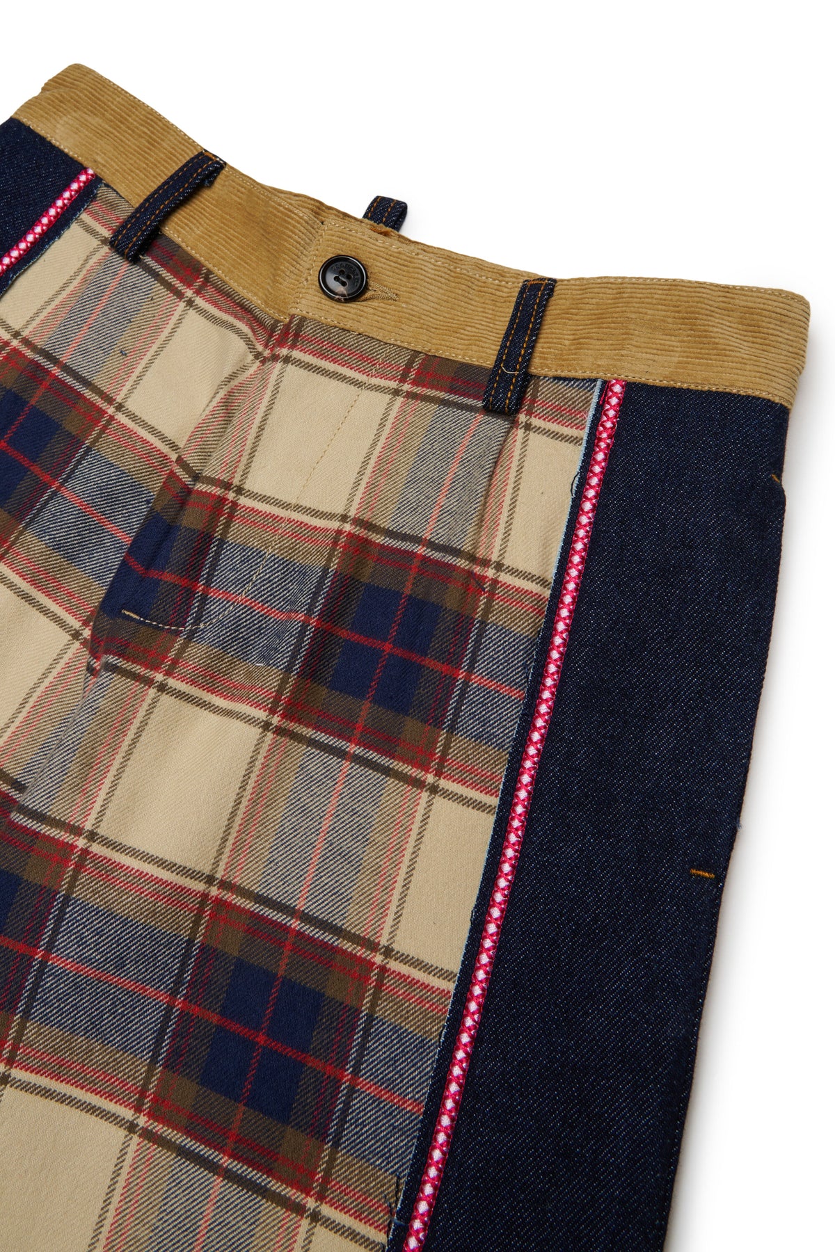 Checked pants