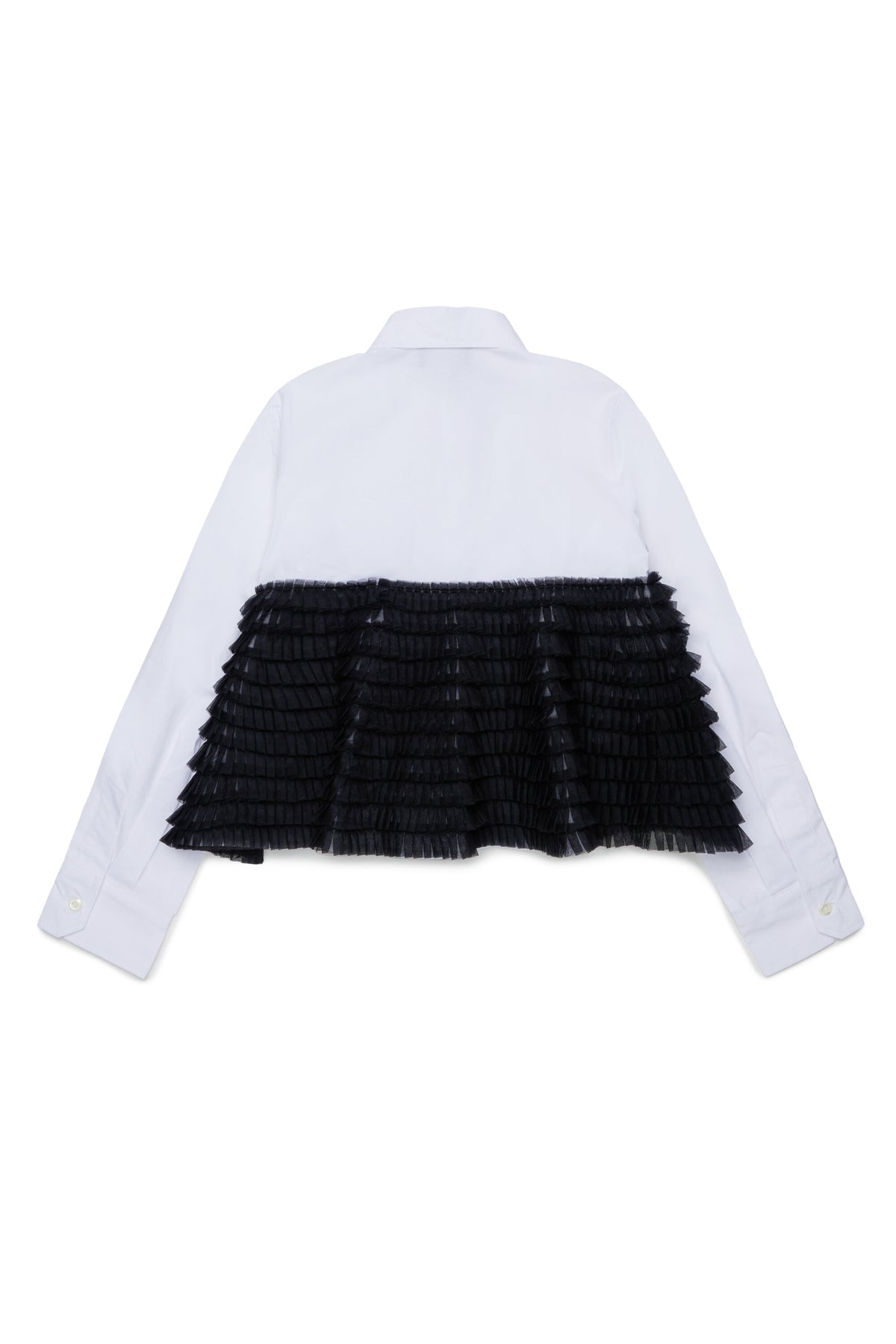 Camisa de manga larga con volantes