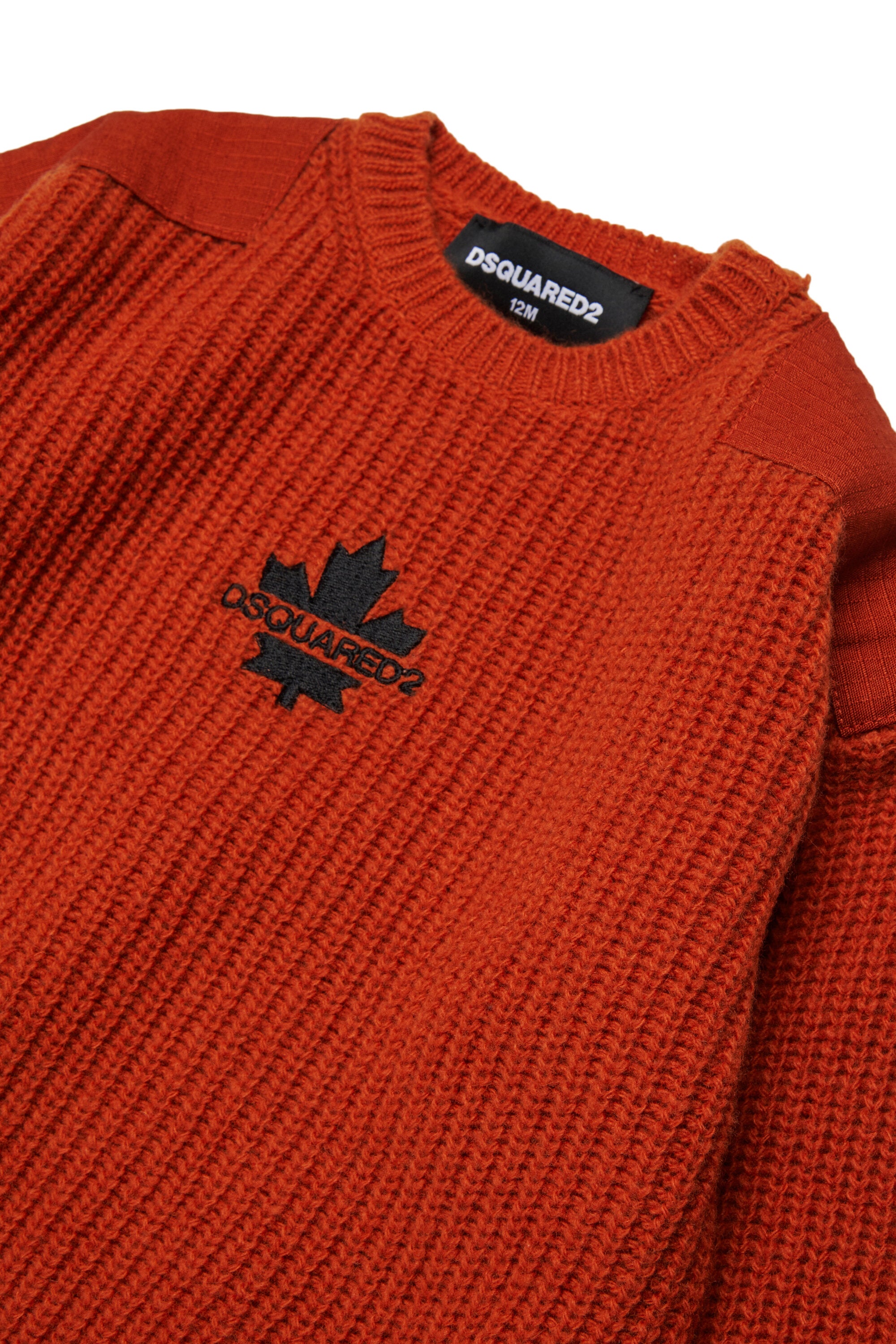 Jersey de cuello redondo con logo