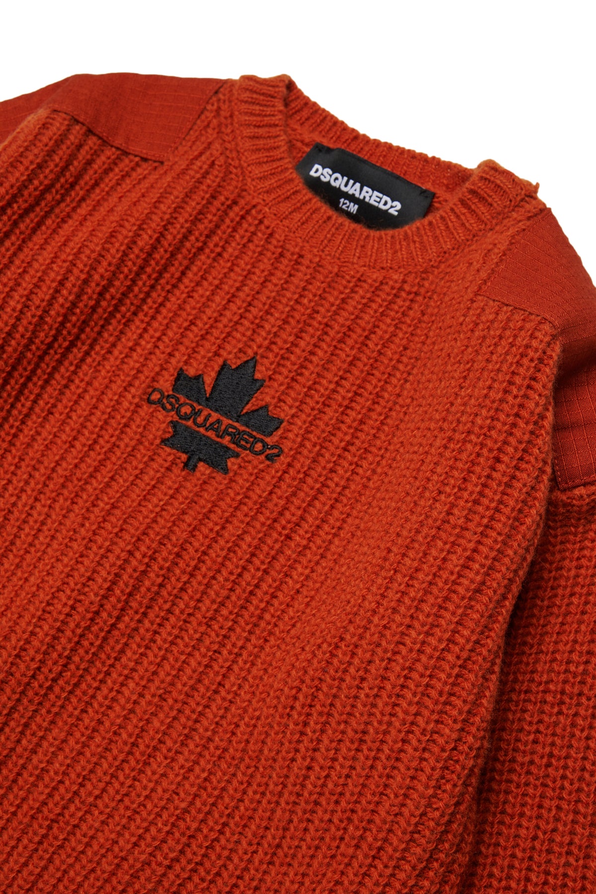 Jersey de cuello redondo con logo