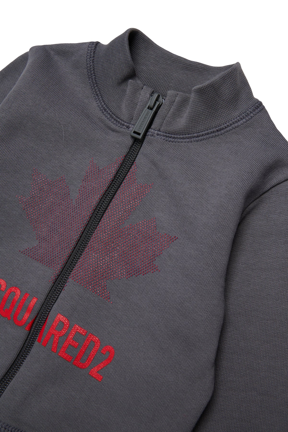 Sudadera con cremallera y logo
