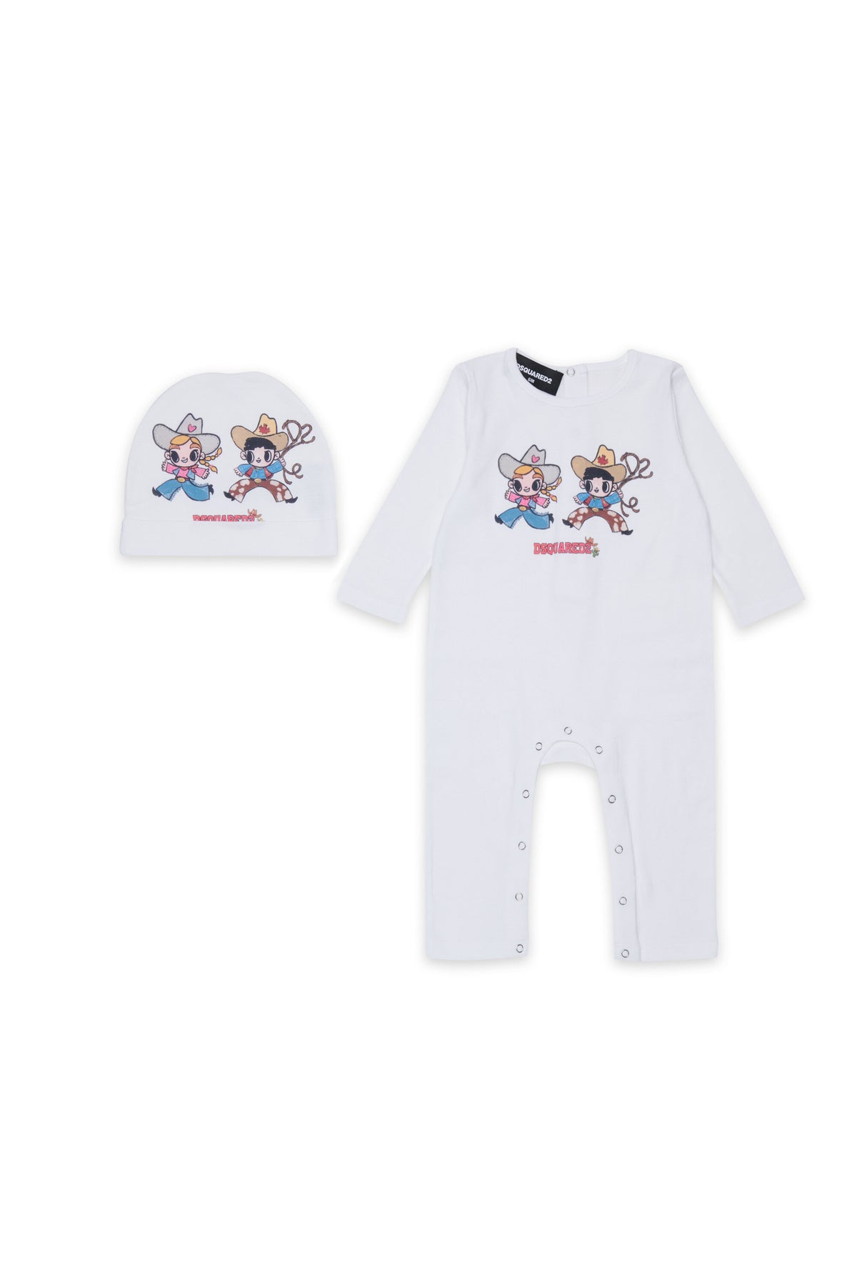 Set para recién nacido con estampado de vaquero