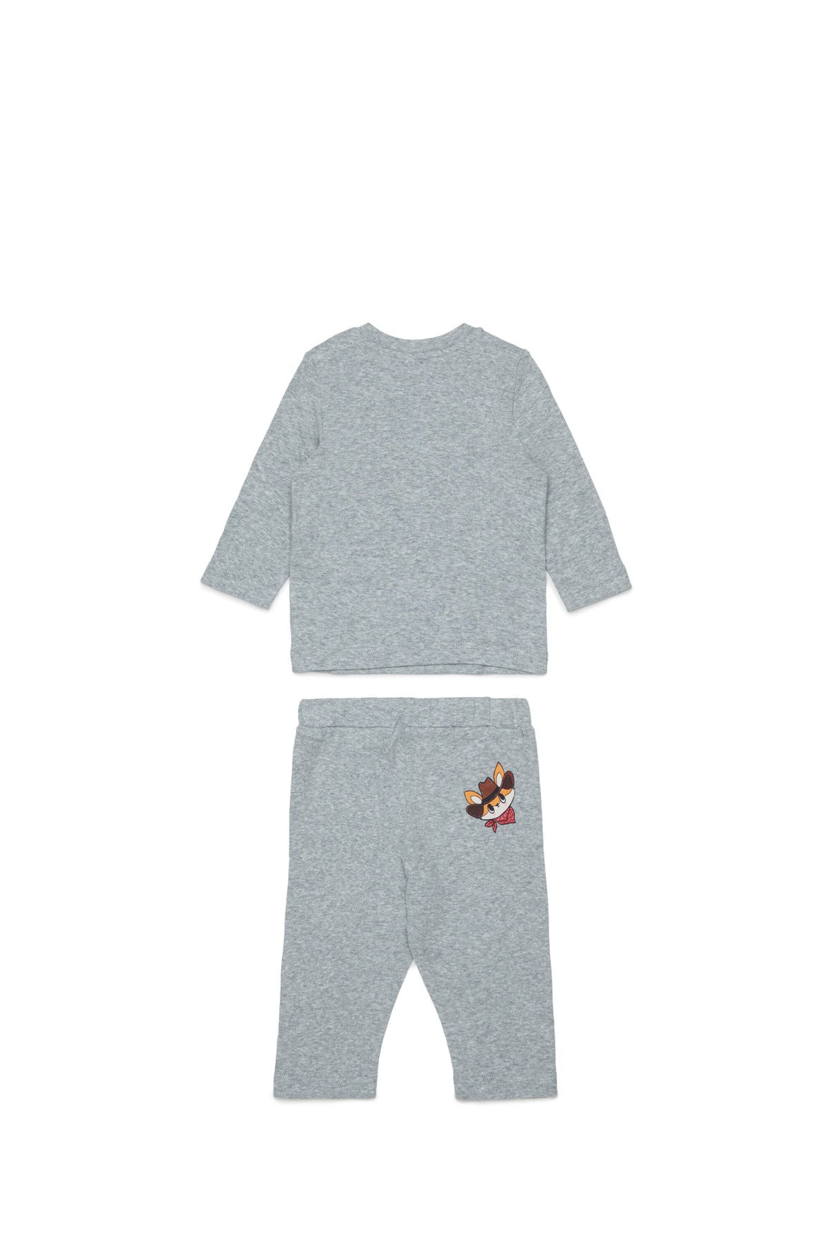 Baby jumpsuit with logo