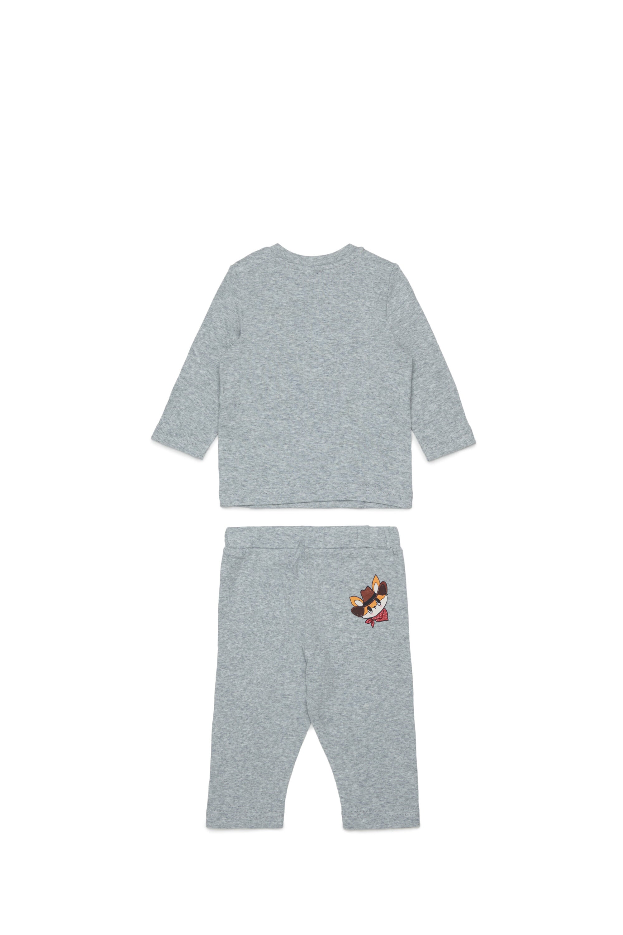 Baby jumpsuit with logo