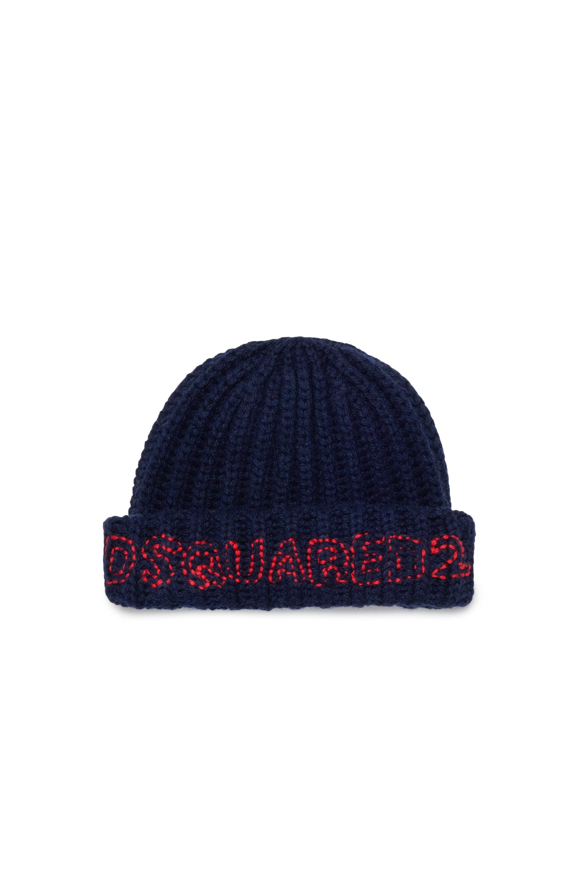 Cuffed beanie with logo
