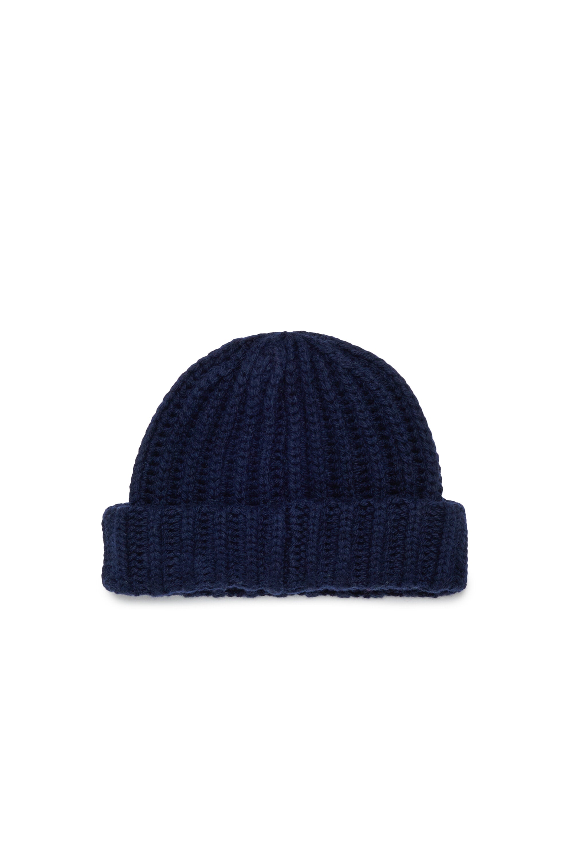 Cuffed beanie with logo