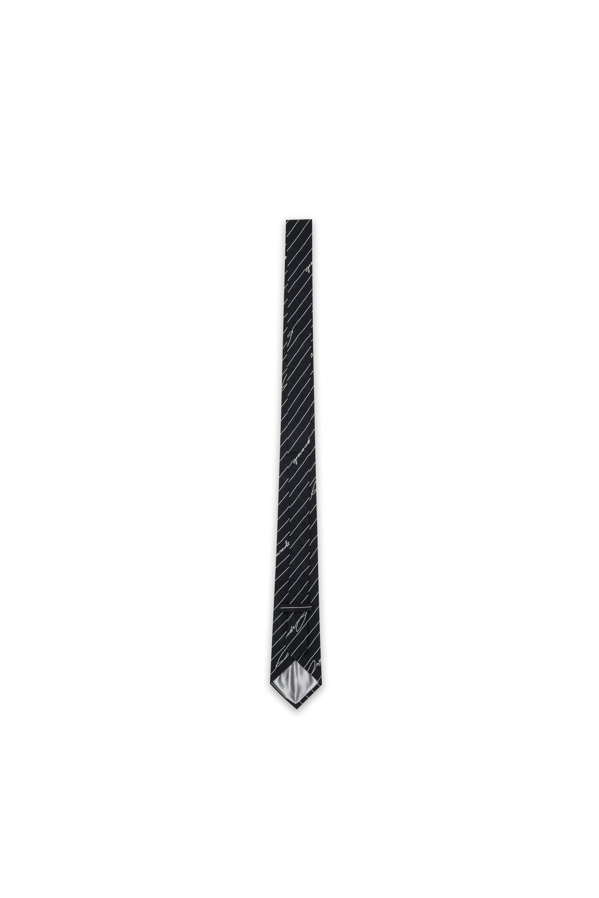 Striped tie