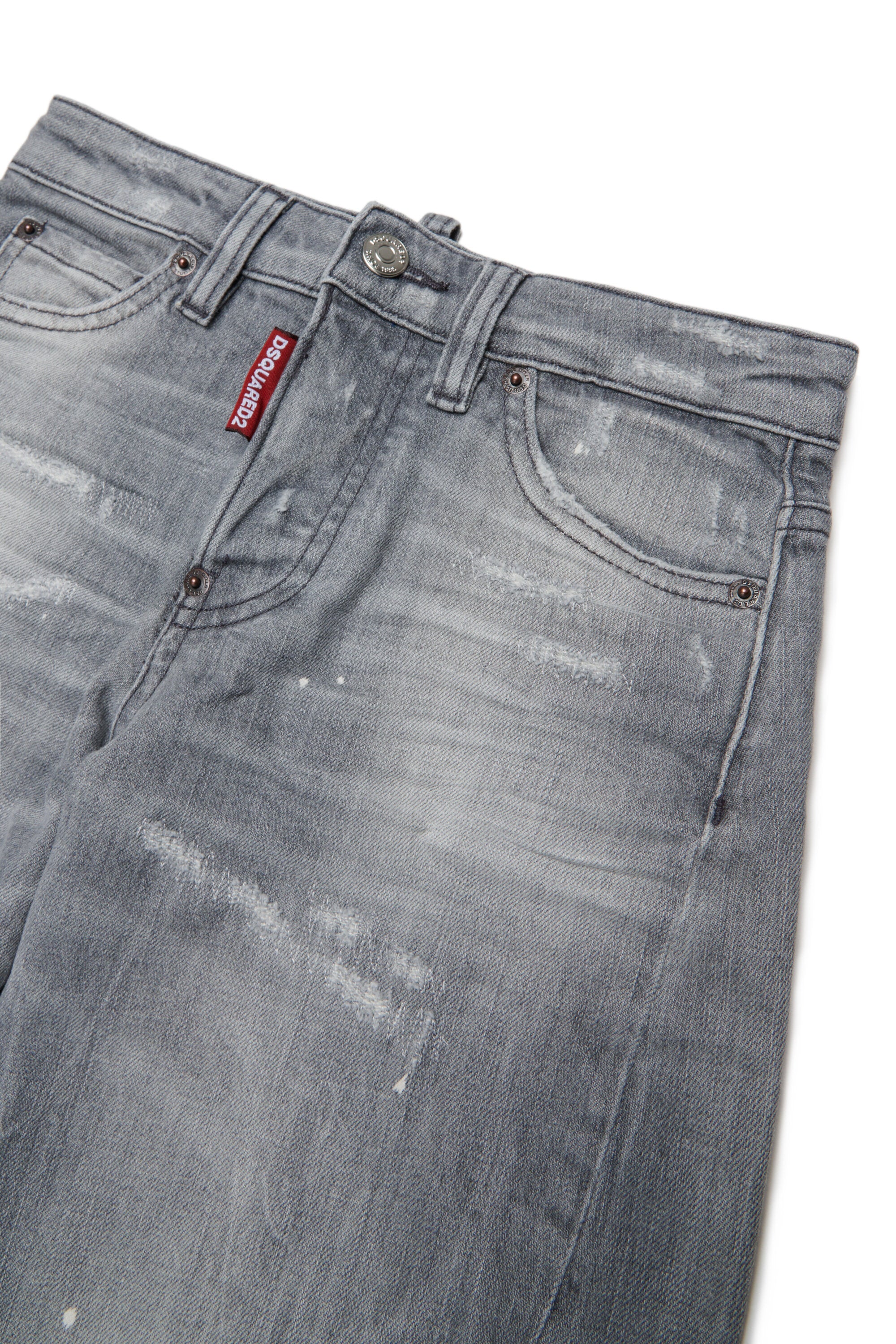 Jeans corte relajado lavado gris - Loose Twist