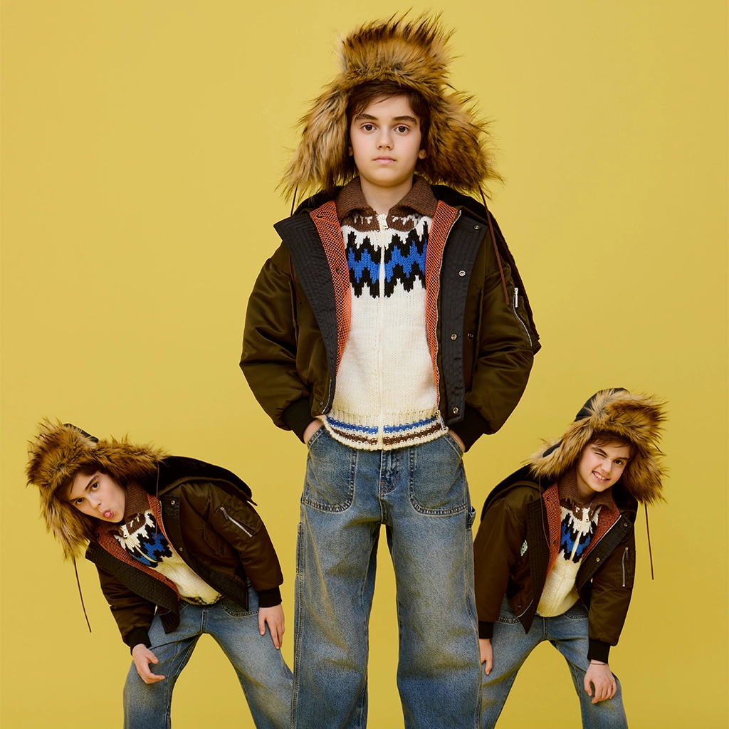 Marni logo crew-neck sweatshirt for kids | BRAVE KID